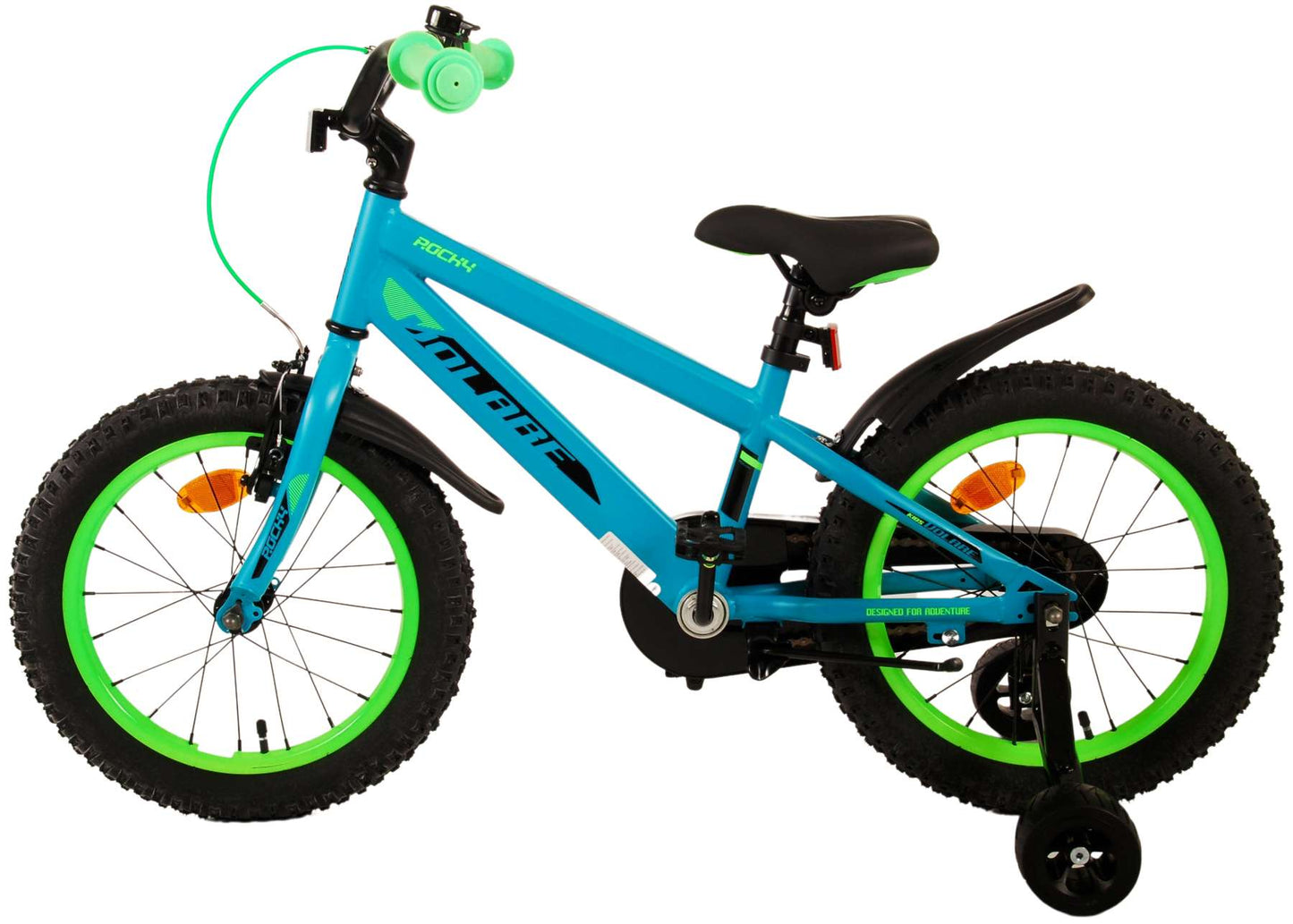 Volare Rocky Kinderfiets - Jongens - 16 inch - Groen