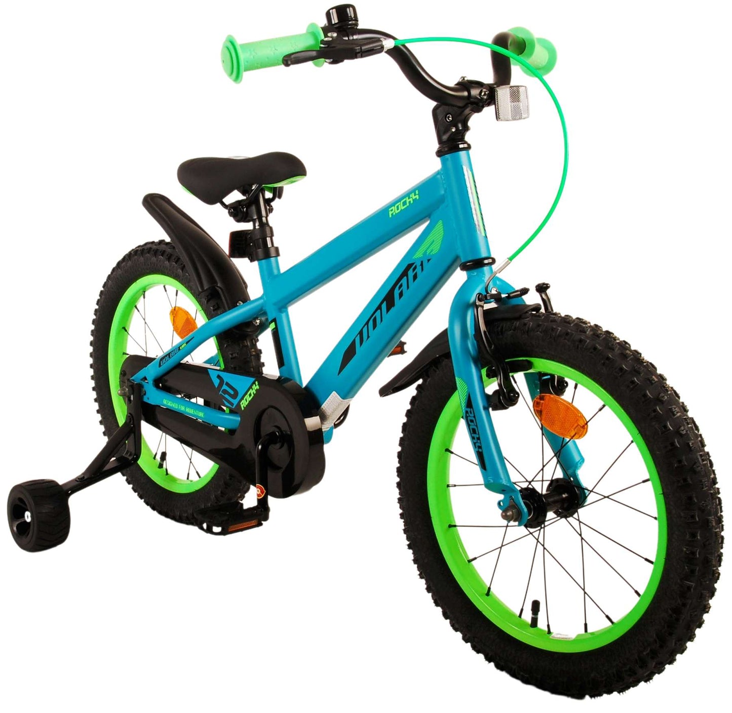 Volare Rocky Kinderfiets - Jongens - 16 inch - Groen