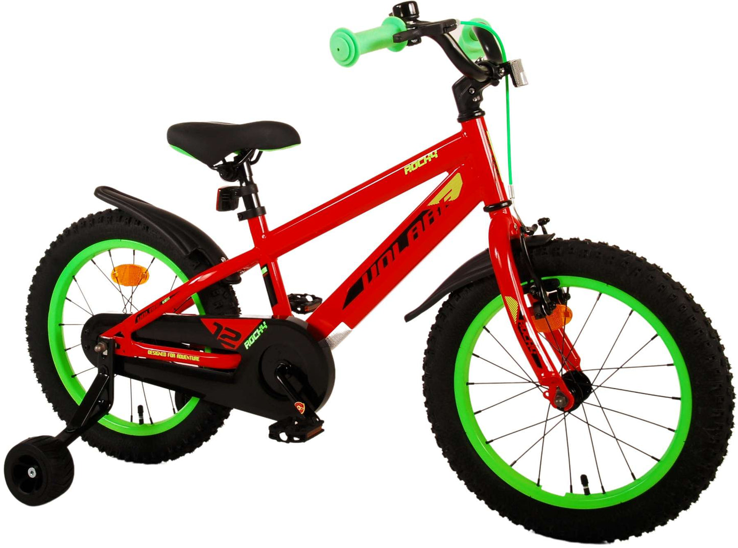 Volare Rocky Kinderfiets - Jongens - 16 inch - Rood