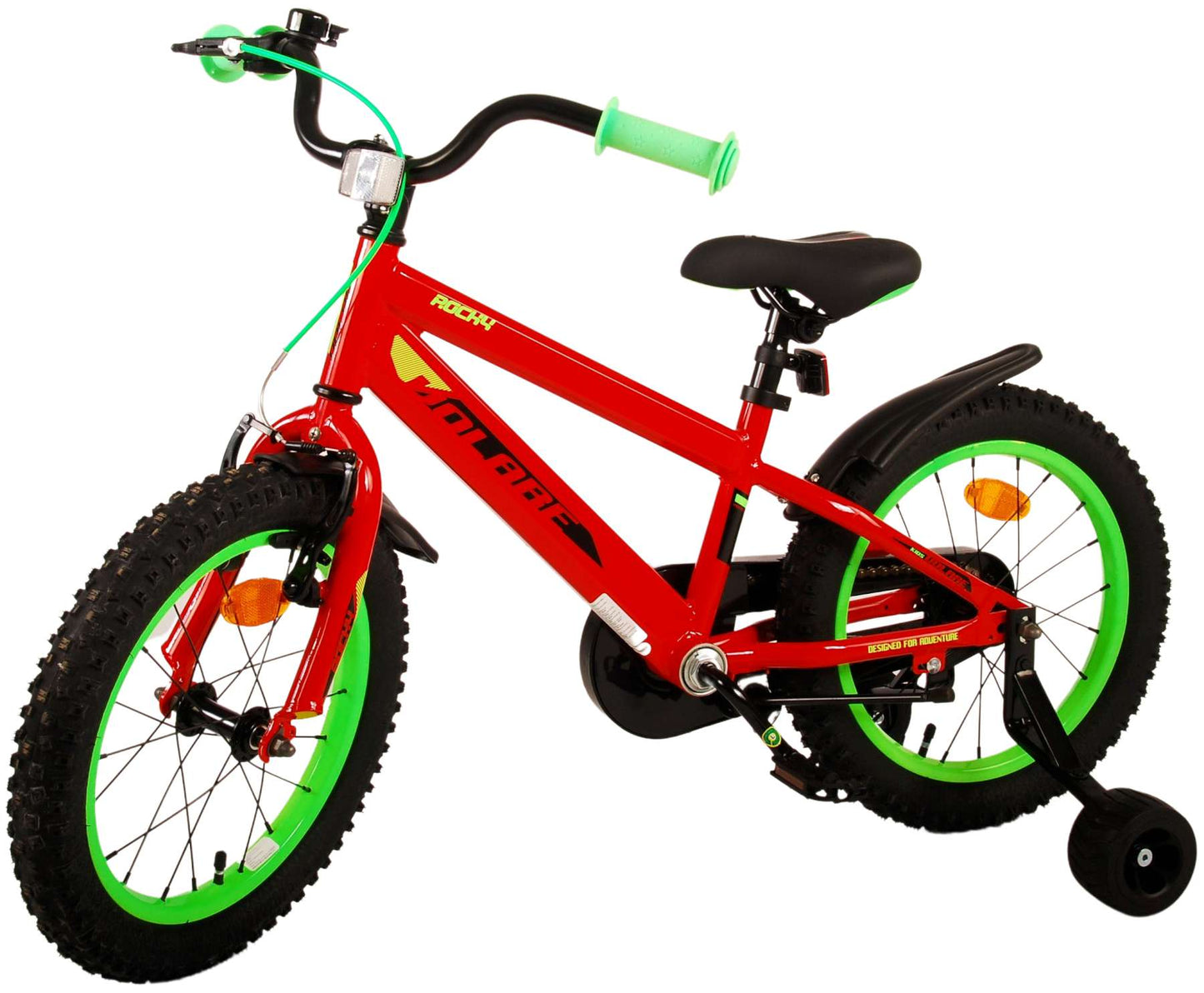 Volare Rocky Kinderfiets - Jongens - 16 inch - Rood