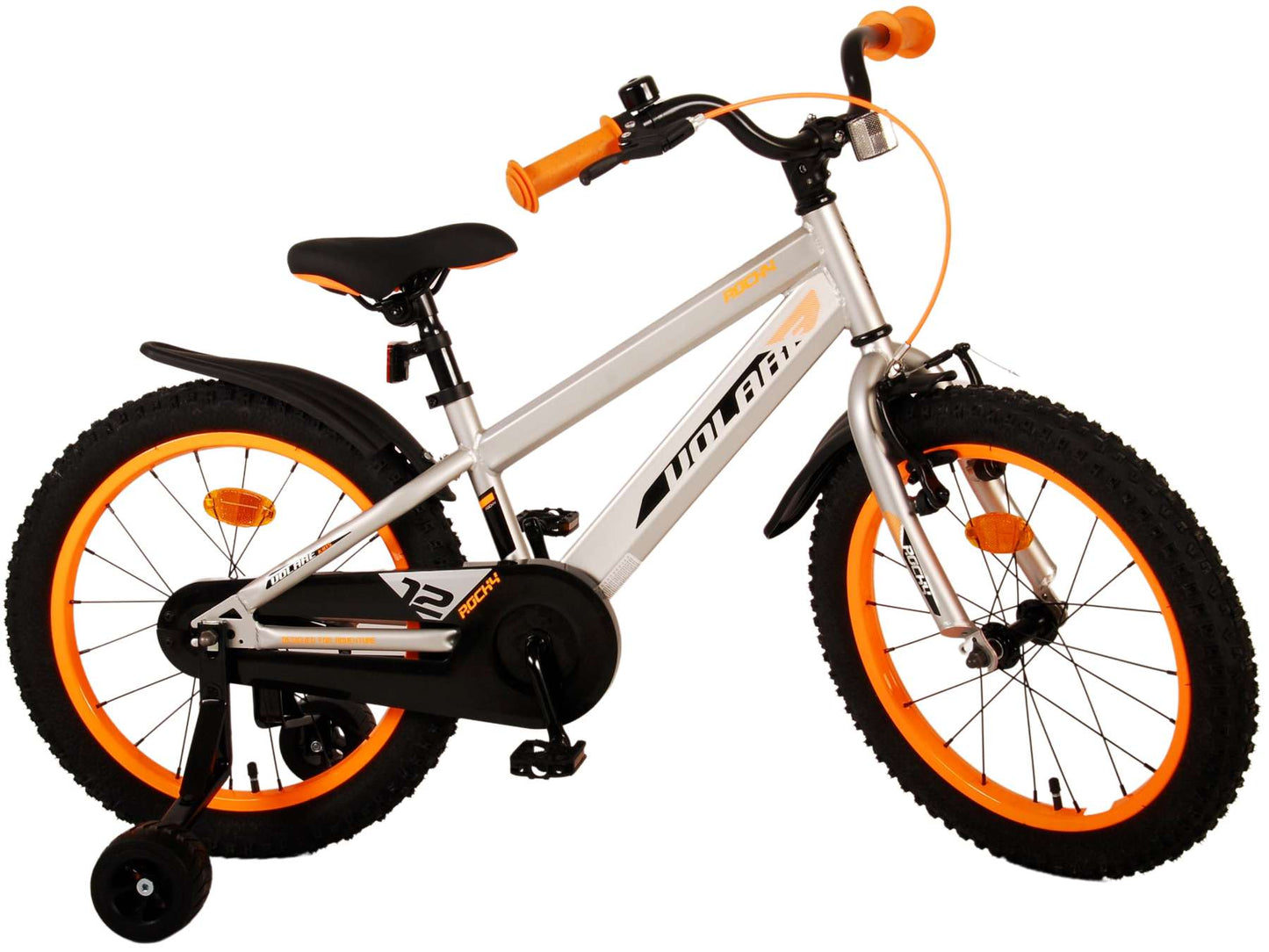 Volare Rocky Kinderfiets - Jongens - 18 inch - Grijs