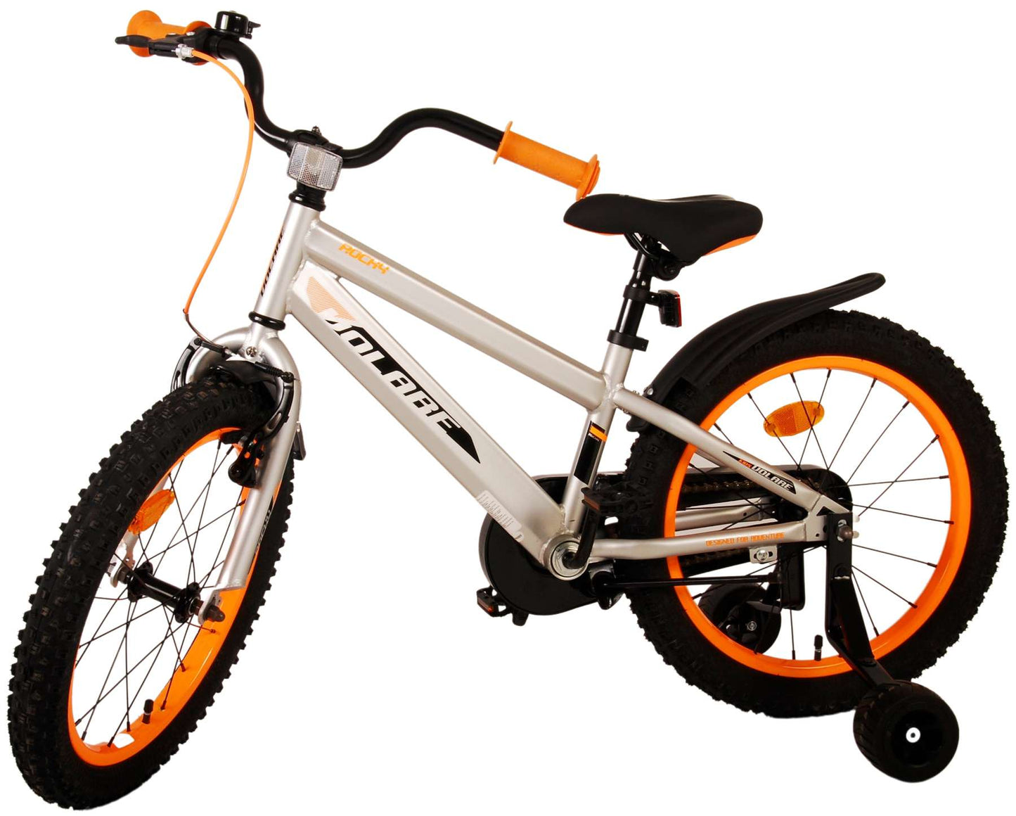 Volare Rocky Kinderfiets - Jongens - 18 inch - Grijs