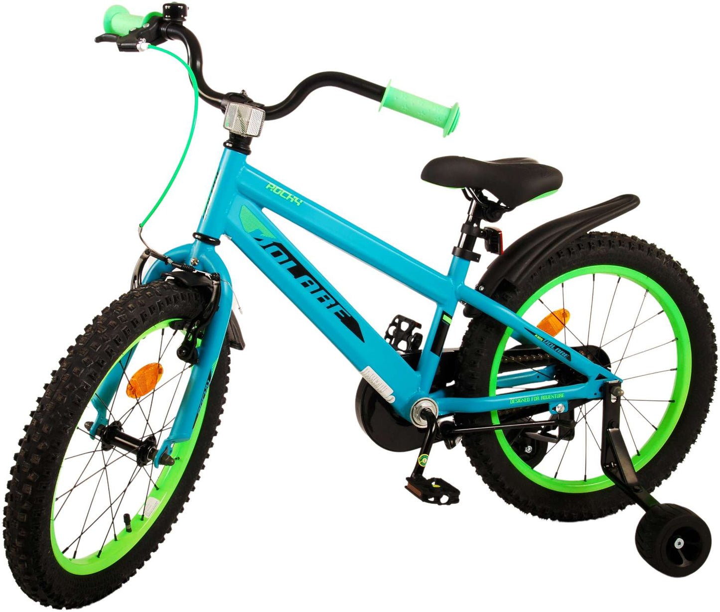 Volare Rocky Kinderfiets - Jongens - 18 inch - Groen