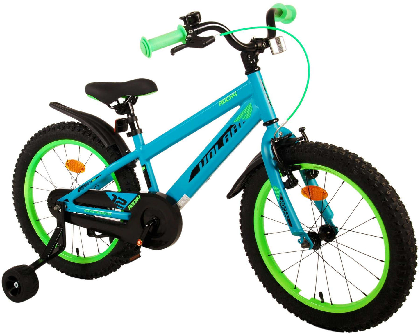 Volare Rocky Kinderfiets - Jongens - 18 inch - Groen