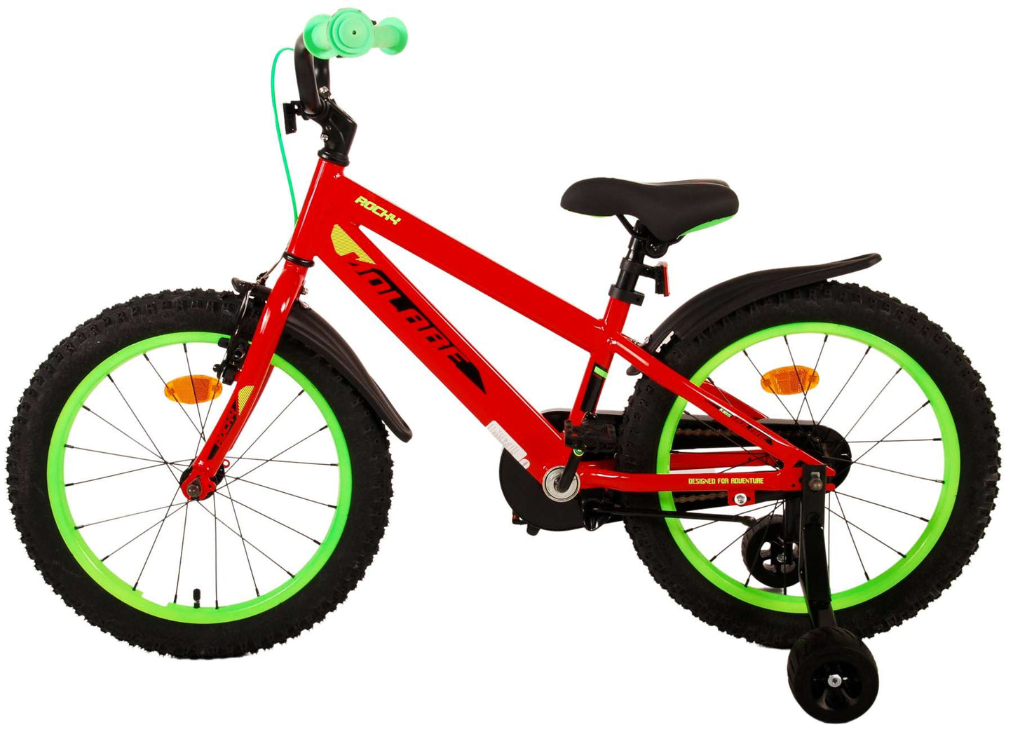 Volare Rocky Kinderfiets - Jongens - 18 inch - Rood