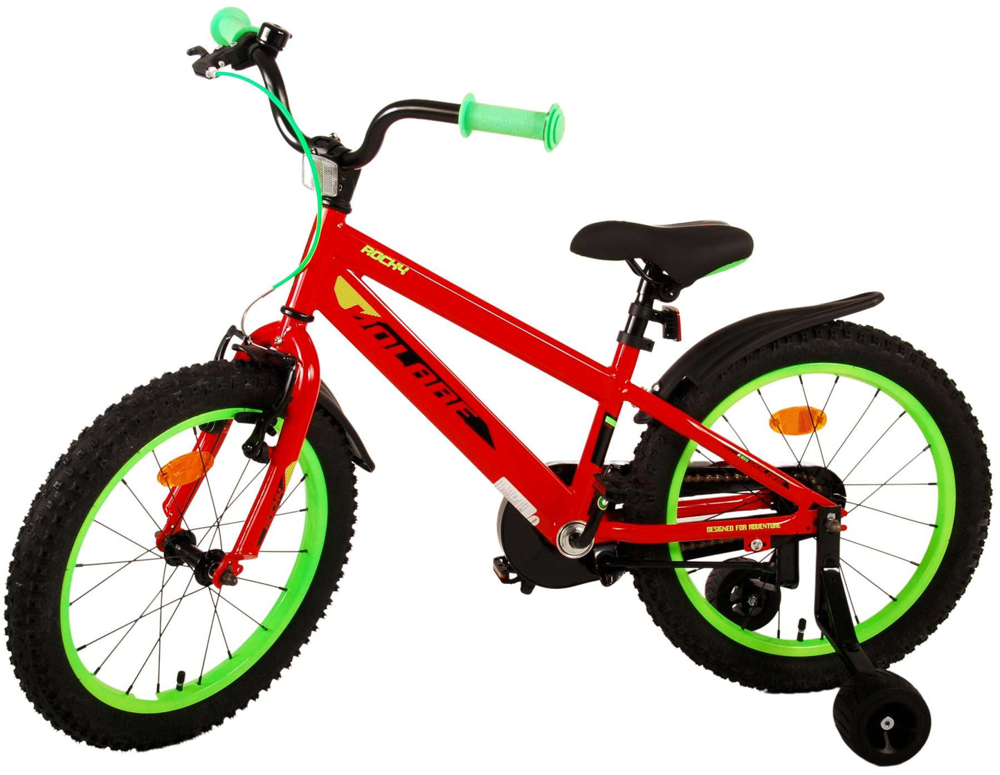 Volare Rocky Kinderfiets - Jongens - 18 inch - Rood