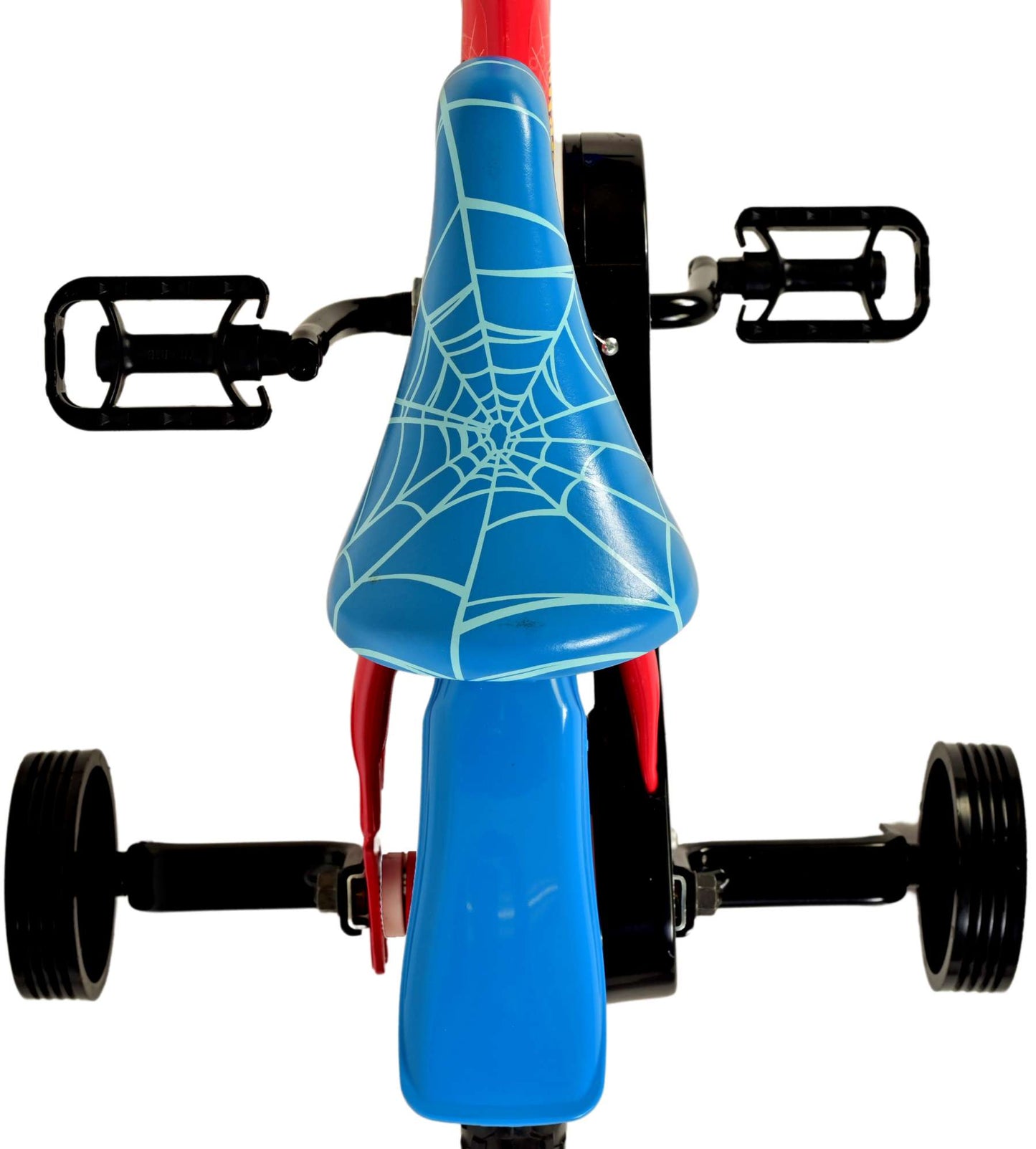 Spider-Man Kinderfiets - Jongens - 10 inch - Rood/Blauw - Doortrapper