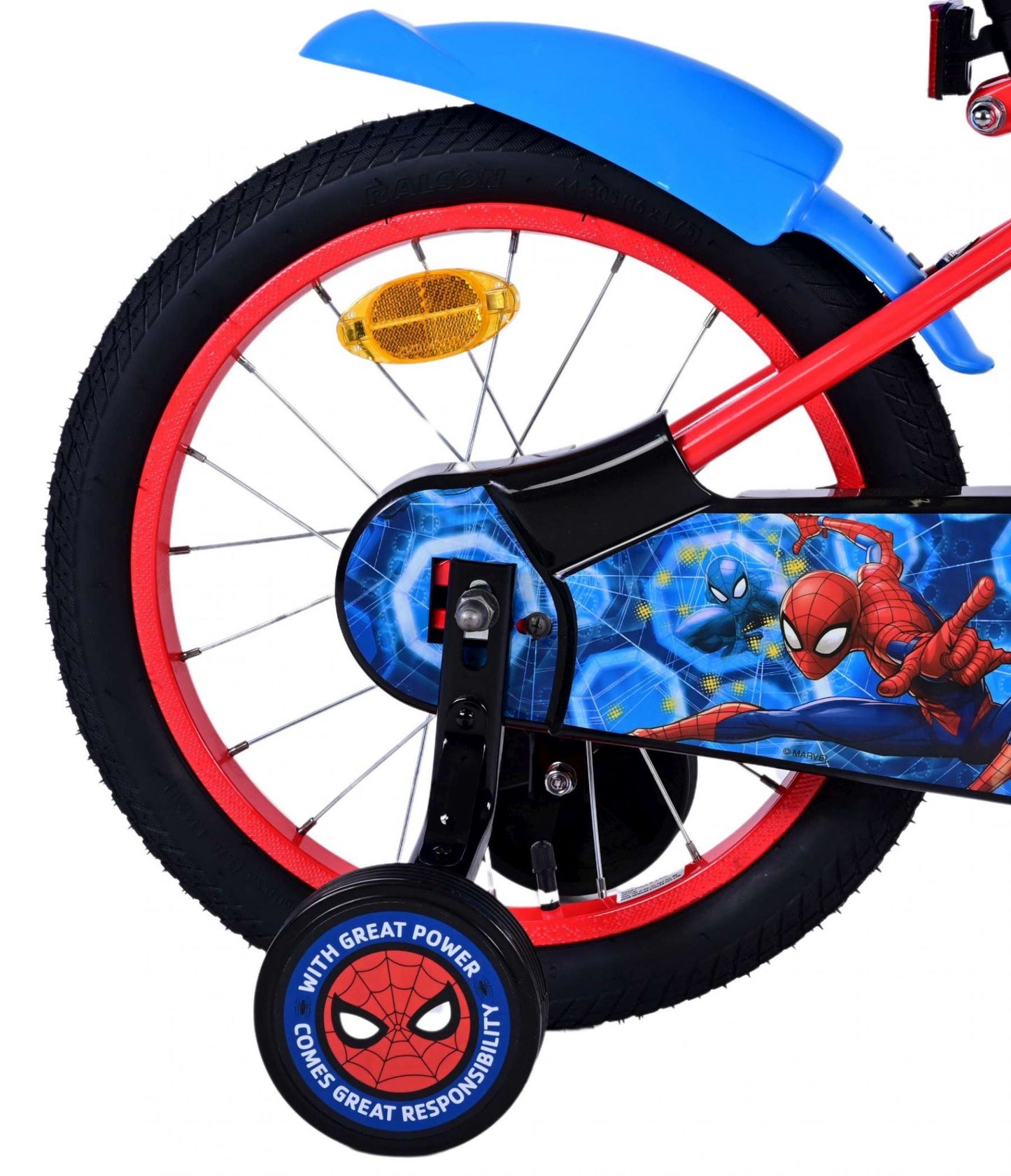 Spider-Man Kinderfiets - Jongens - 16 inch - Rood