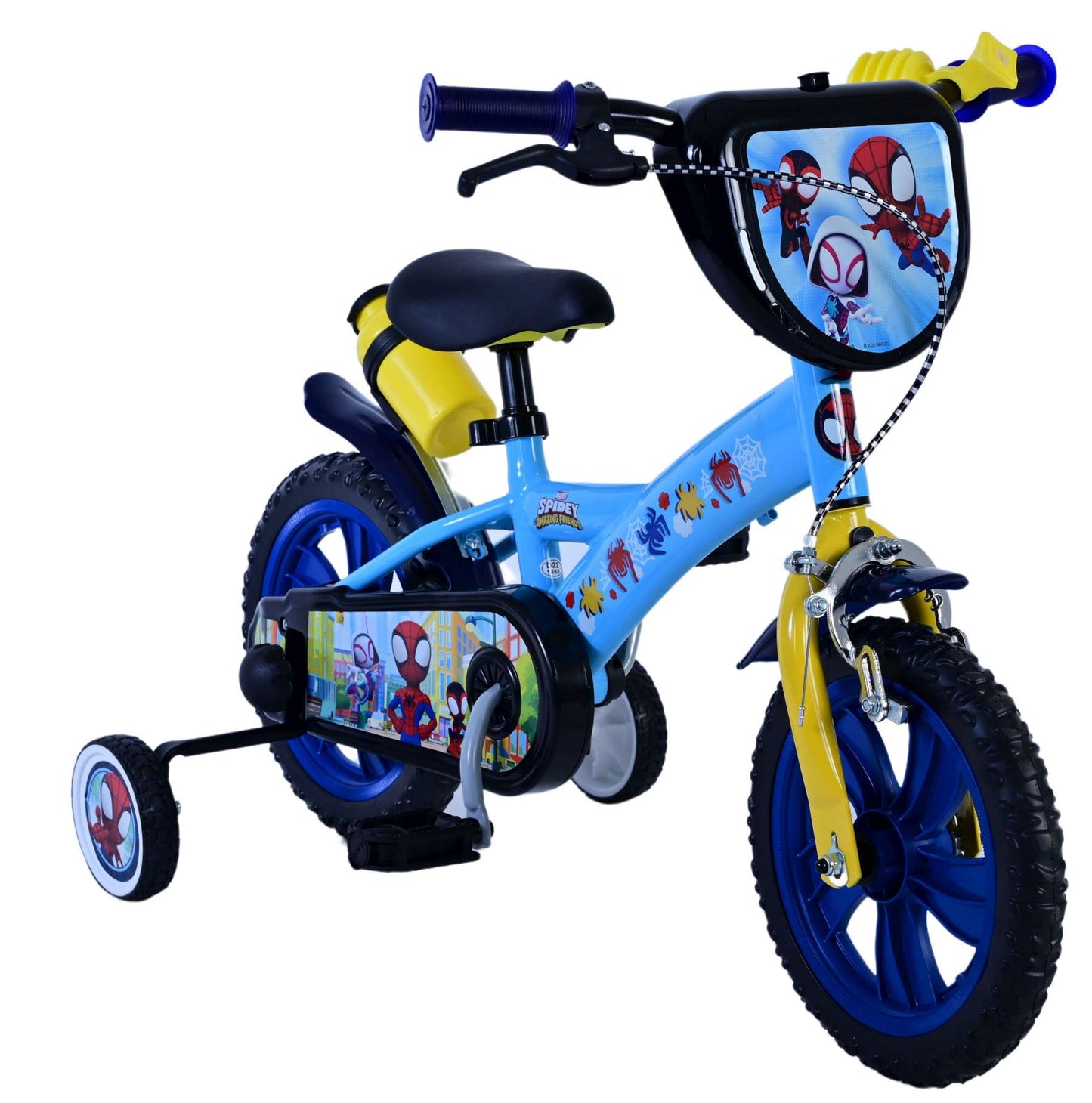 Spidey Kinderfiets - Jongens - 12 inch - Blauw