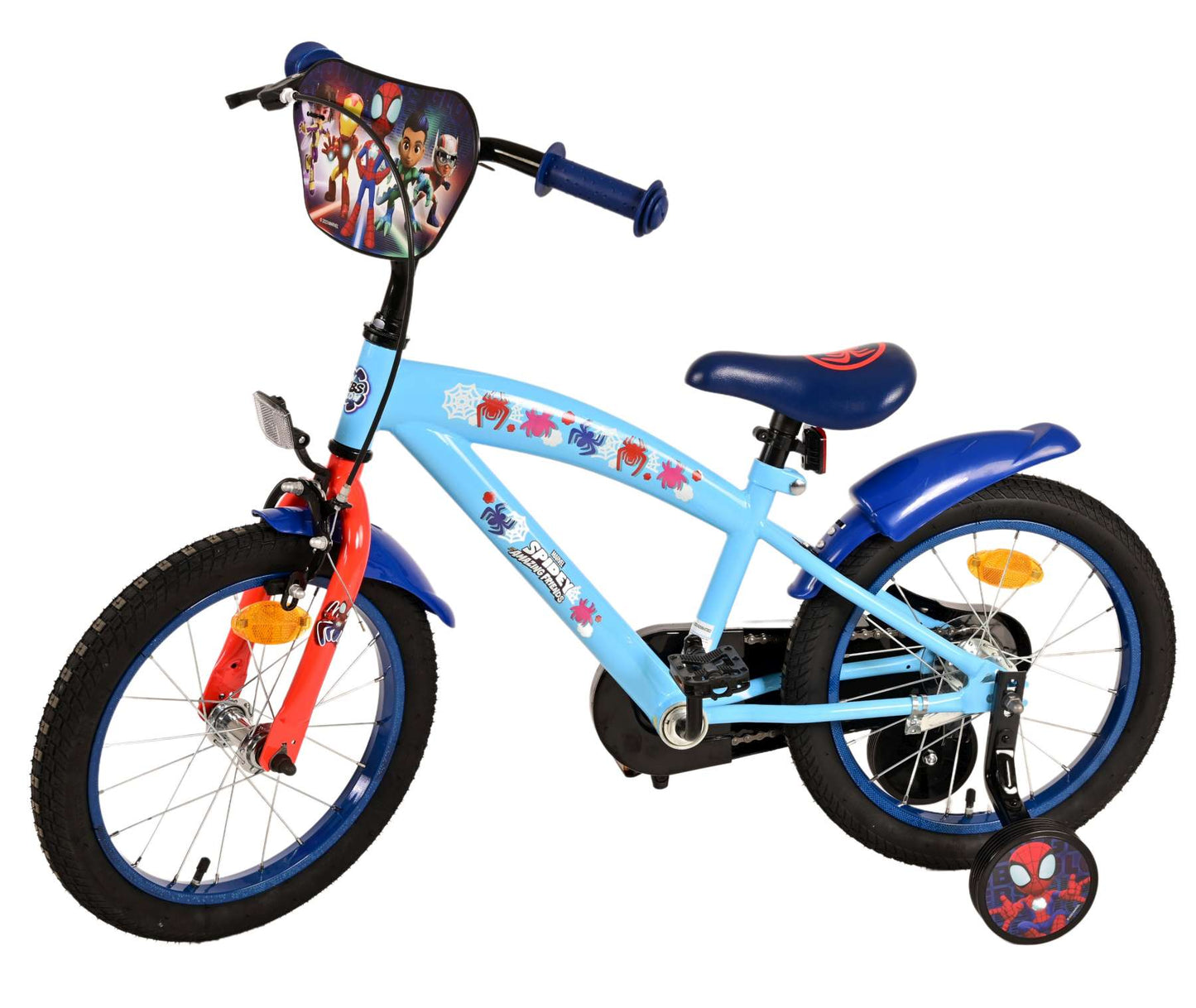 Spidey Kinderfiets - Jongens - 16 inch - Blauw