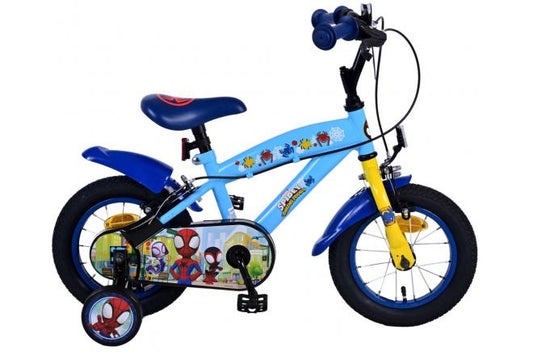 Spidey Kinderfiets - Jongens - 12 inch - Blauw - Twee handremmen