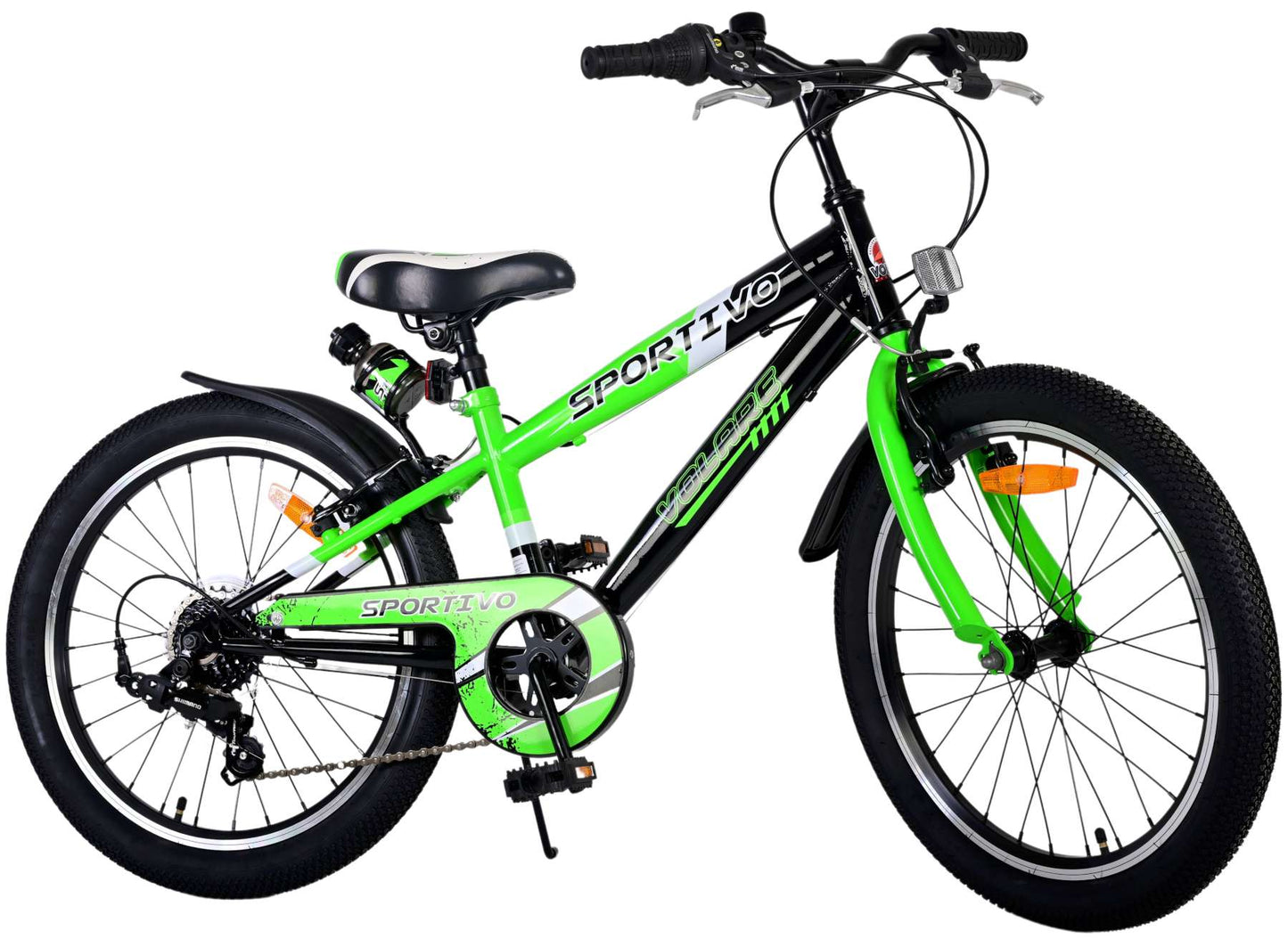 Volare Sportivo Kinderfiets - Jongens - 20 inch - Groen - 7 versnellingen