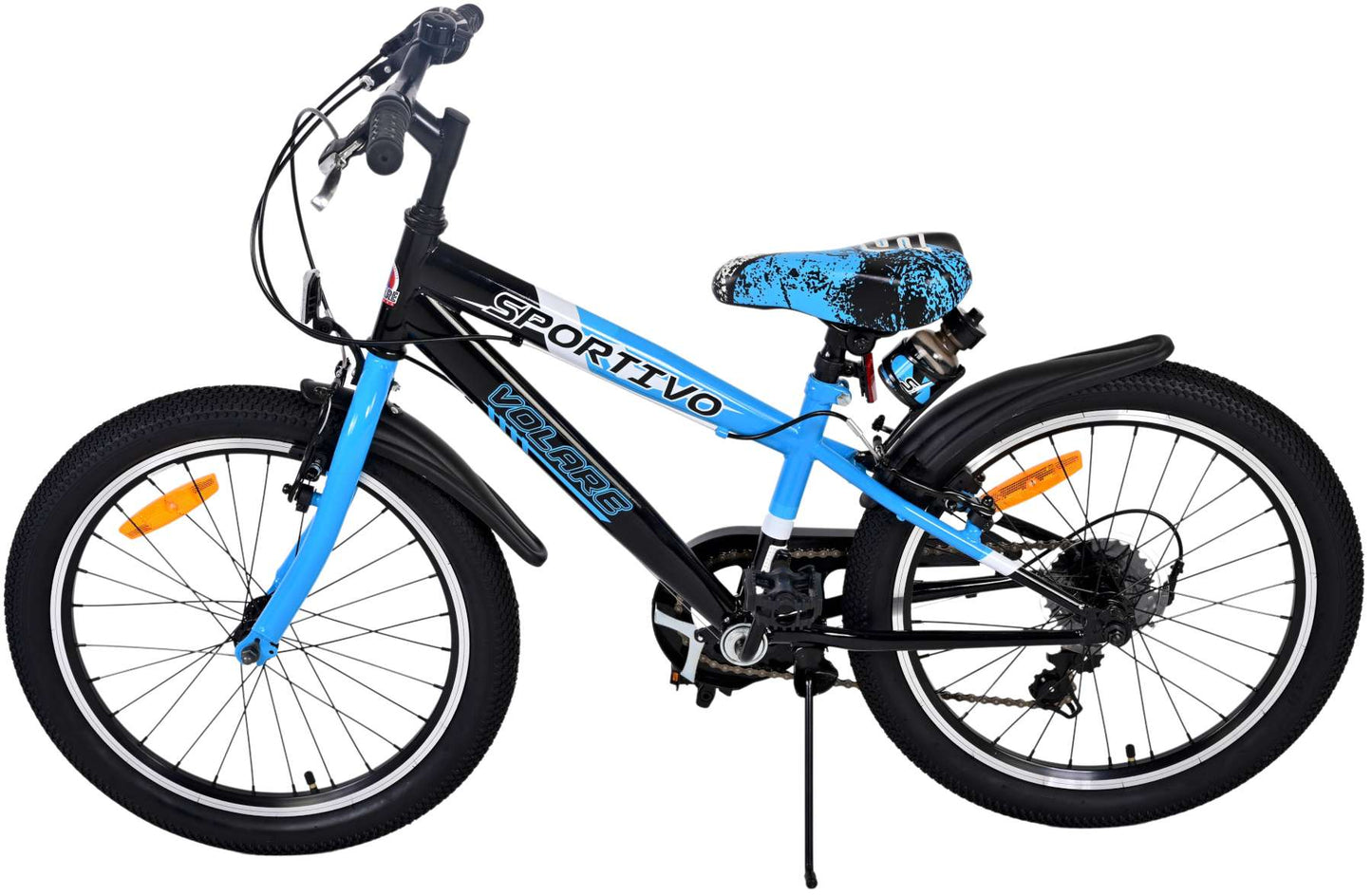 Volare Sportivo Kinderfiets - Jongens - 20 inch - Blauw - 7 versnellingen