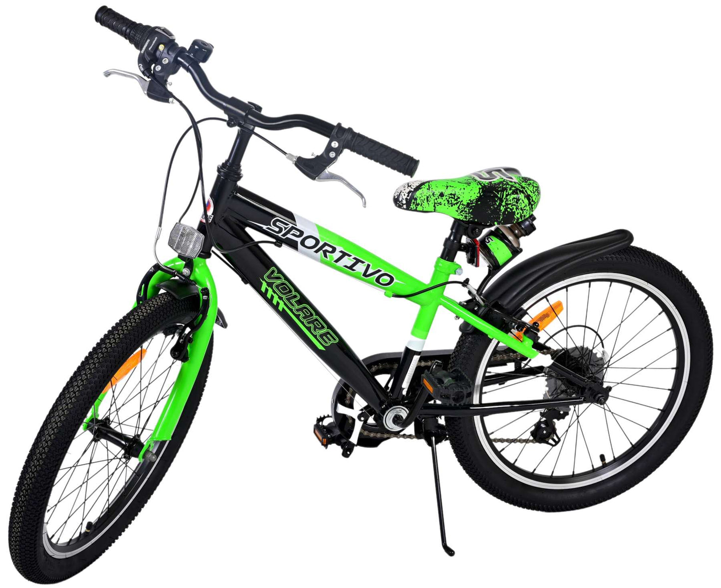 Volare Sportivo Kinderfiets - Jongens - 20 inch - Groen - 7 versnellingen