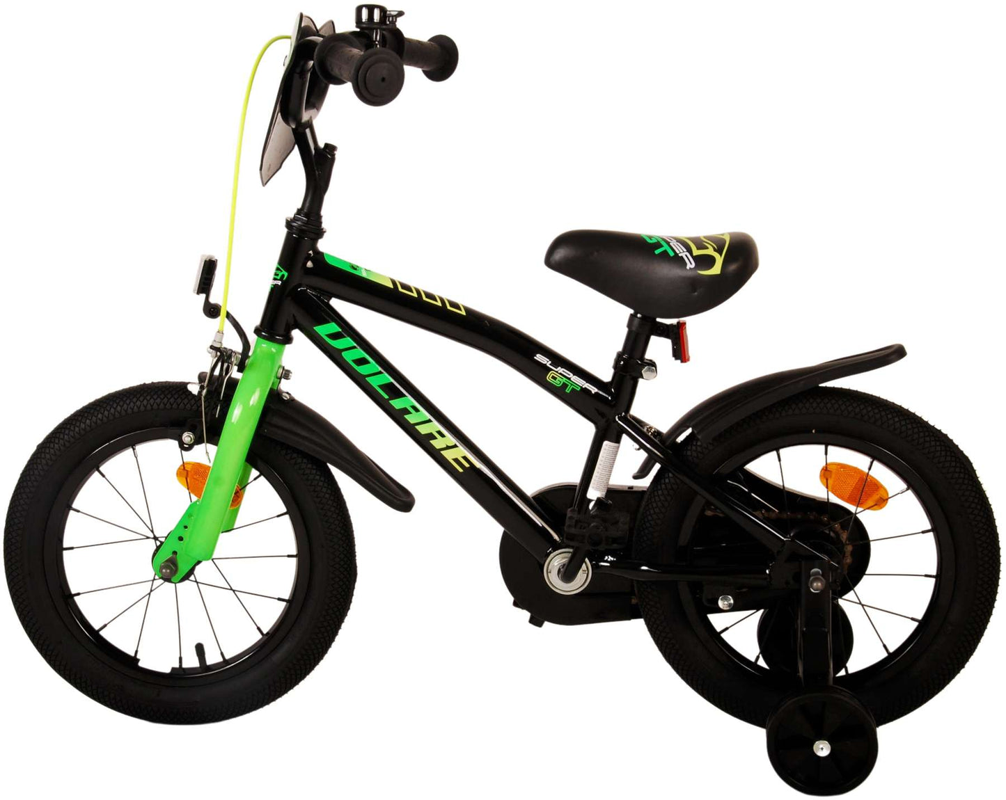 Volare Super GT Kinderfiets - Jongens - 14 inch - Groen