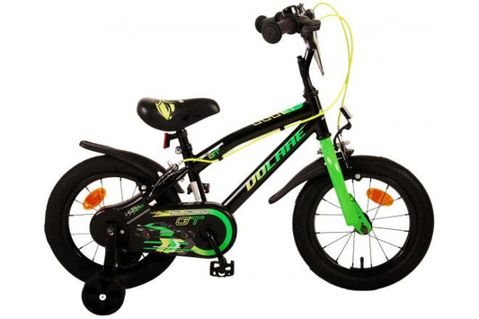 Volare Super GT Kinderfiets - Jongens - 14 inch - Groen - Twee handremmen