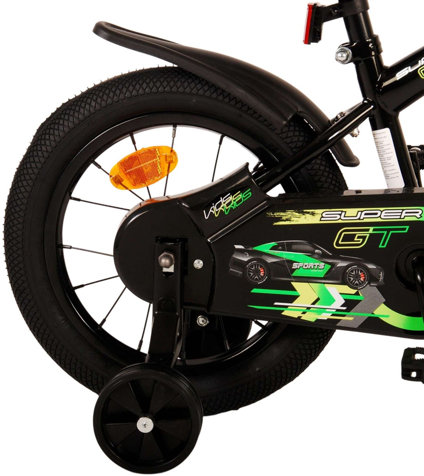 Volare Super GT Kinderfiets - Jongens - 14 inch - Groen