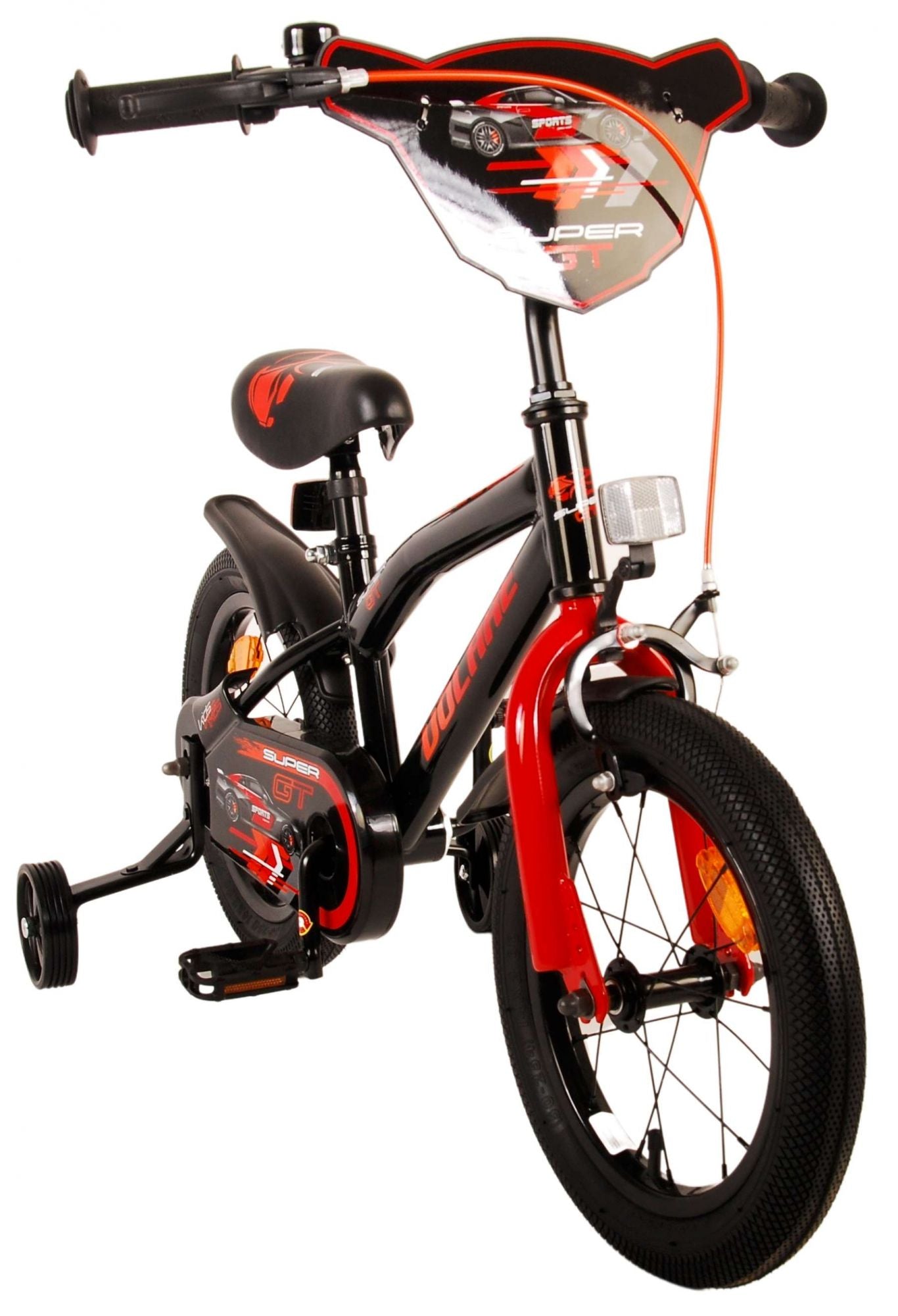 Volare Super GT Kinderfiets - Jongens - 14 inch - Rood