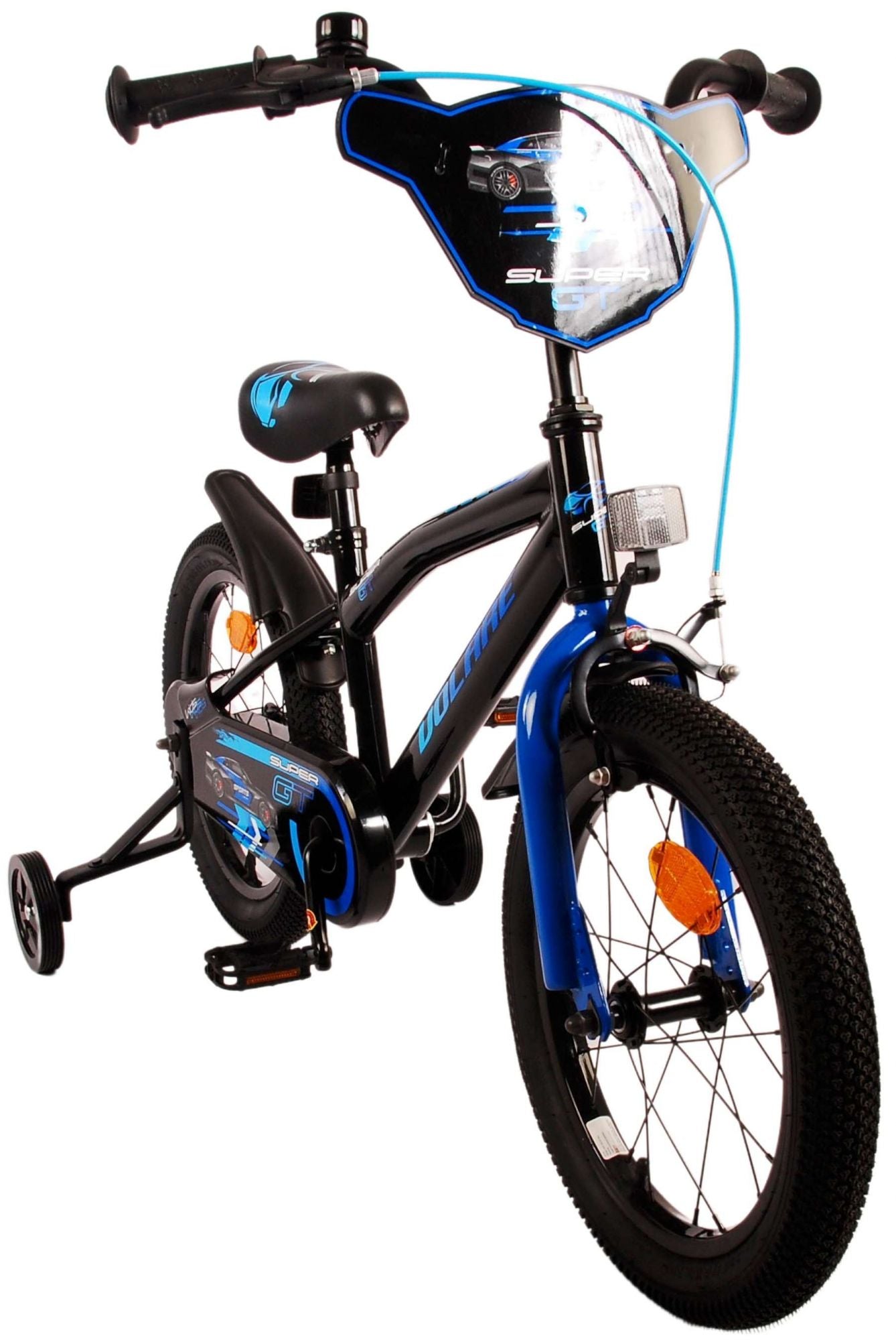 Volare Super GT Kinderfiets - Jongens - 16 inch - Blauw