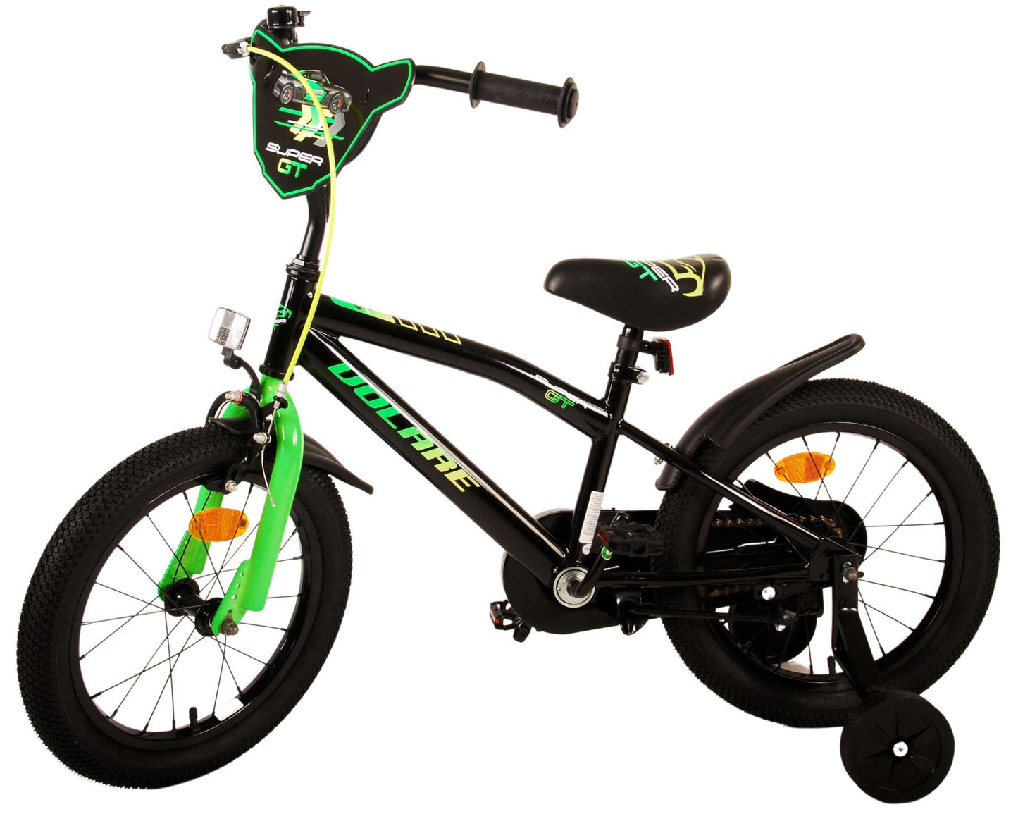 Volare Super GT Kinderfiets - Jongens - 16 inch - Groen