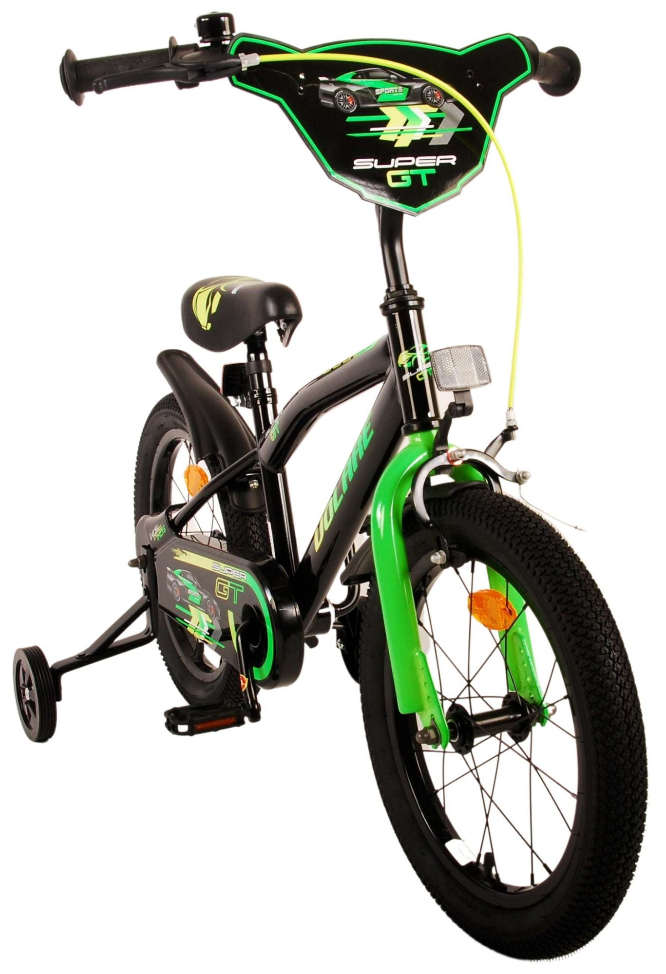 Volare Super GT Kinderfiets - Jongens - 16 inch - Groen