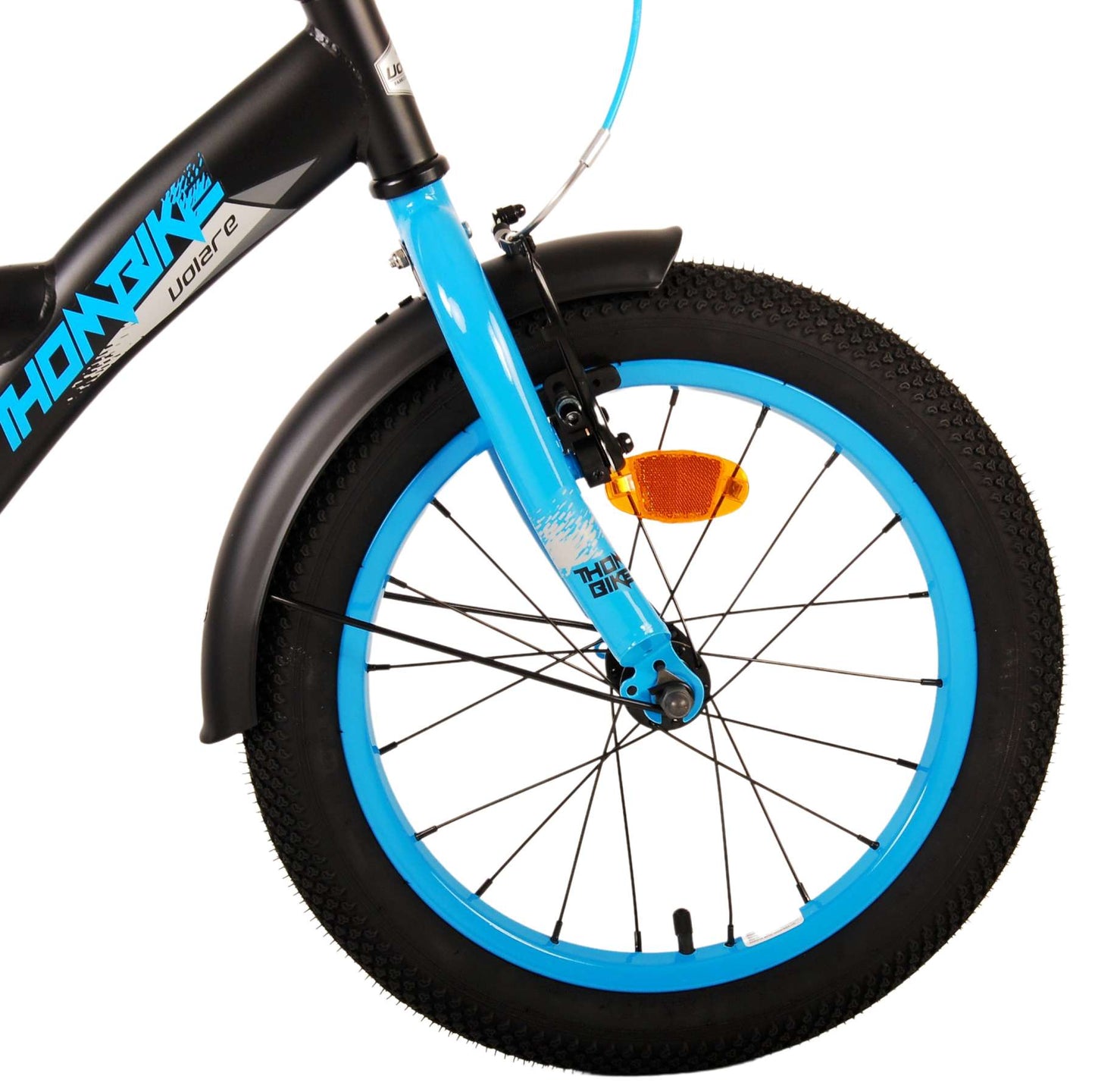 Volare Thombike Kinderfiets - Jongens - 16 inch - Zwart Blauw