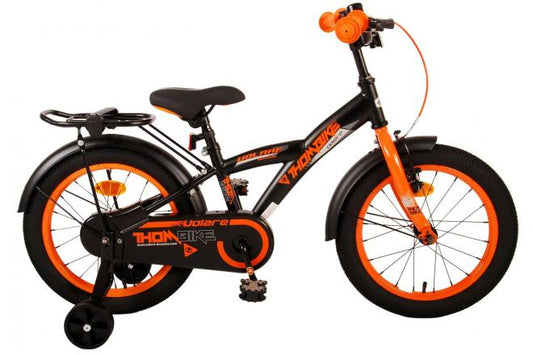 Volare Thombike Kinderfiets - Jongens - 16 inch - Zwart Oranje