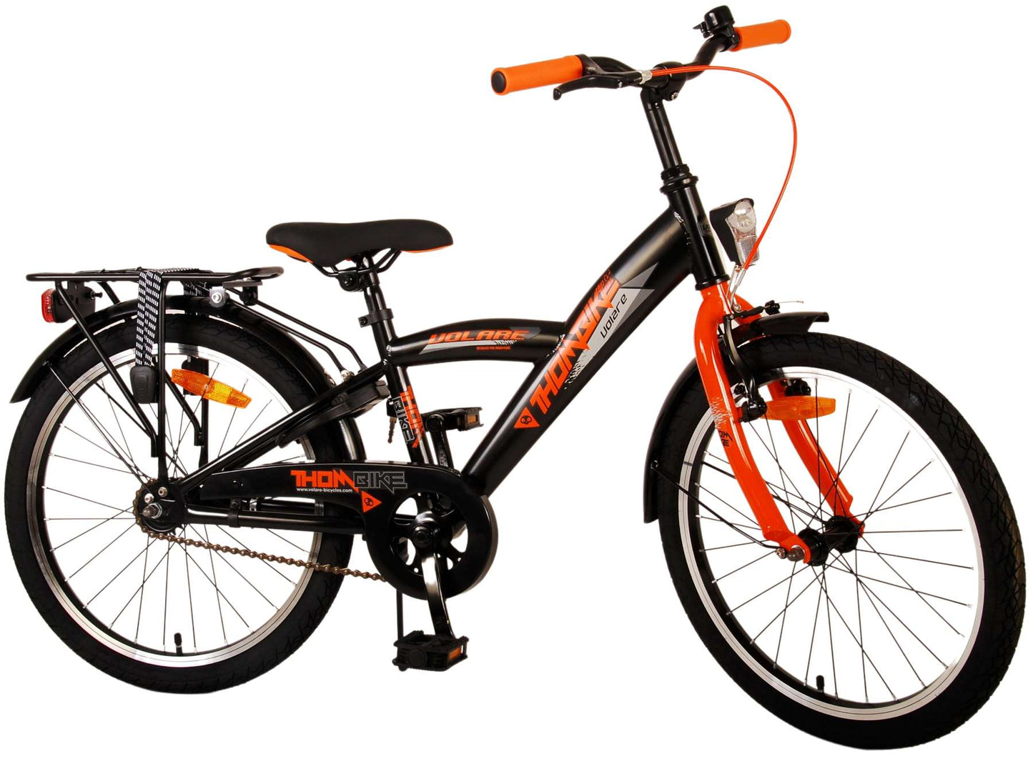 Volare Thombike Kinderfiets - Jongens - 20 inch - Zwart Oranje