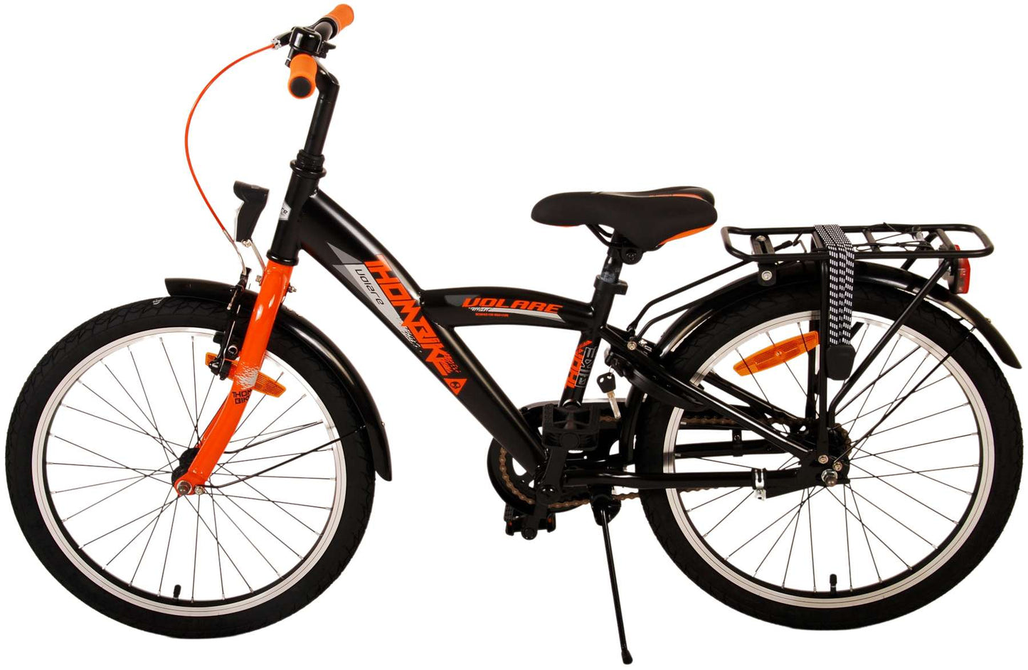 Volare Thombike Kinderfiets - Jongens - 20 inch - Zwart Oranje