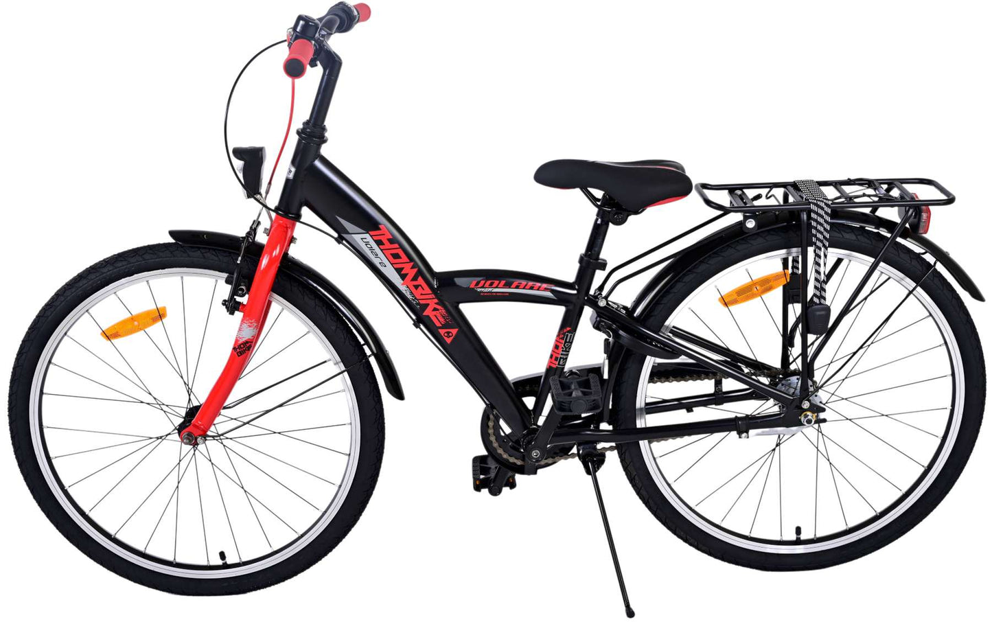 Volare Thombike Kinderfiets - Jongens - 24 inch - Rood - 3 versnellingen