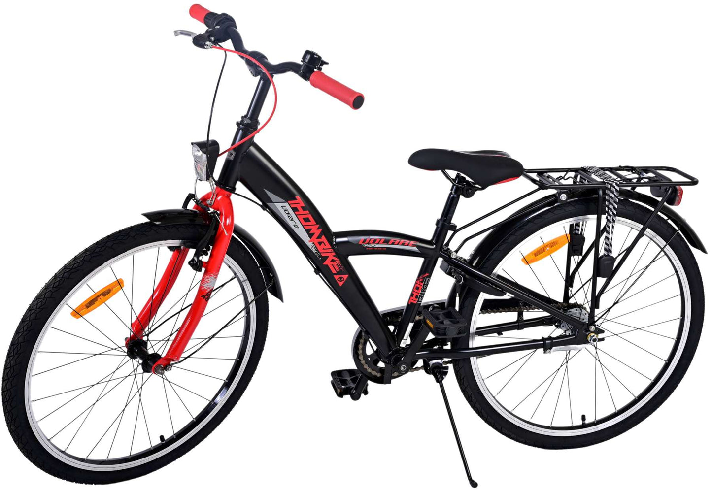 Volare Thombike Kinderfiets - Jongens - 24 inch - Rood - 3 versnellingen