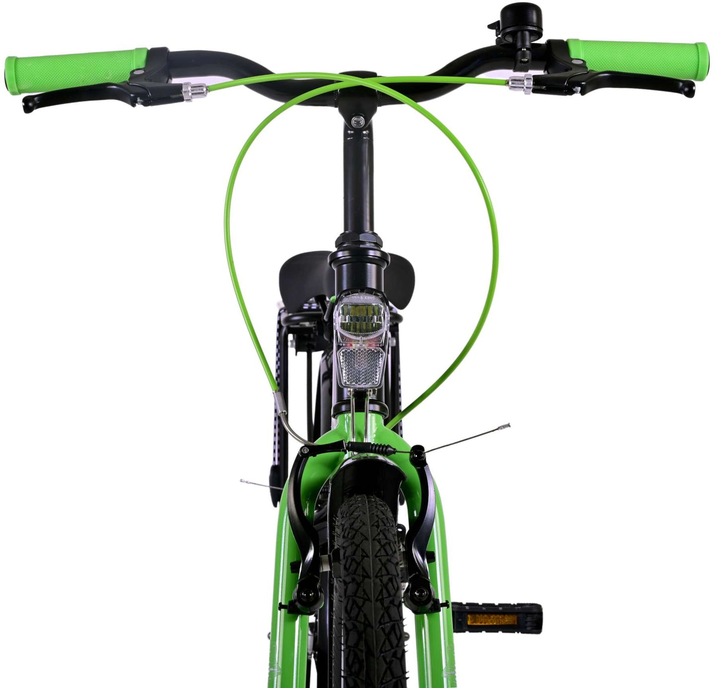 Volare Thombike Kinderfiets - Jongens - 26 inch - Zwart Groen - Twee Handremmen