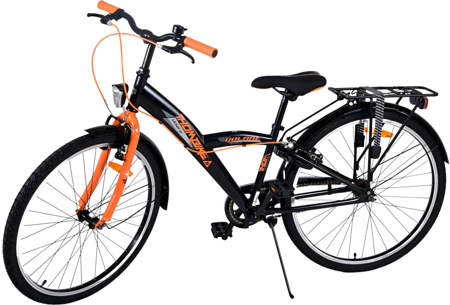 Volare Thombike Kinderfiets - Jongens - 26 inch - Zwart Oranje - Twee Handremmen