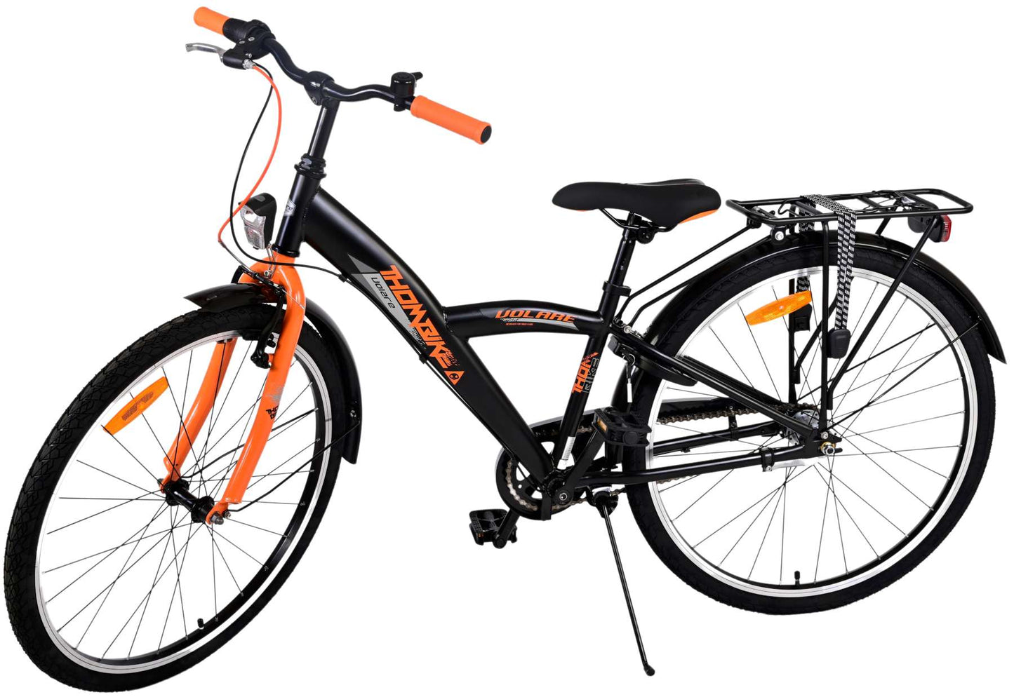 Volare Thombike Kinderfiets - Jongens - 26 inch - Zwart Oranje - 3 versnellingen