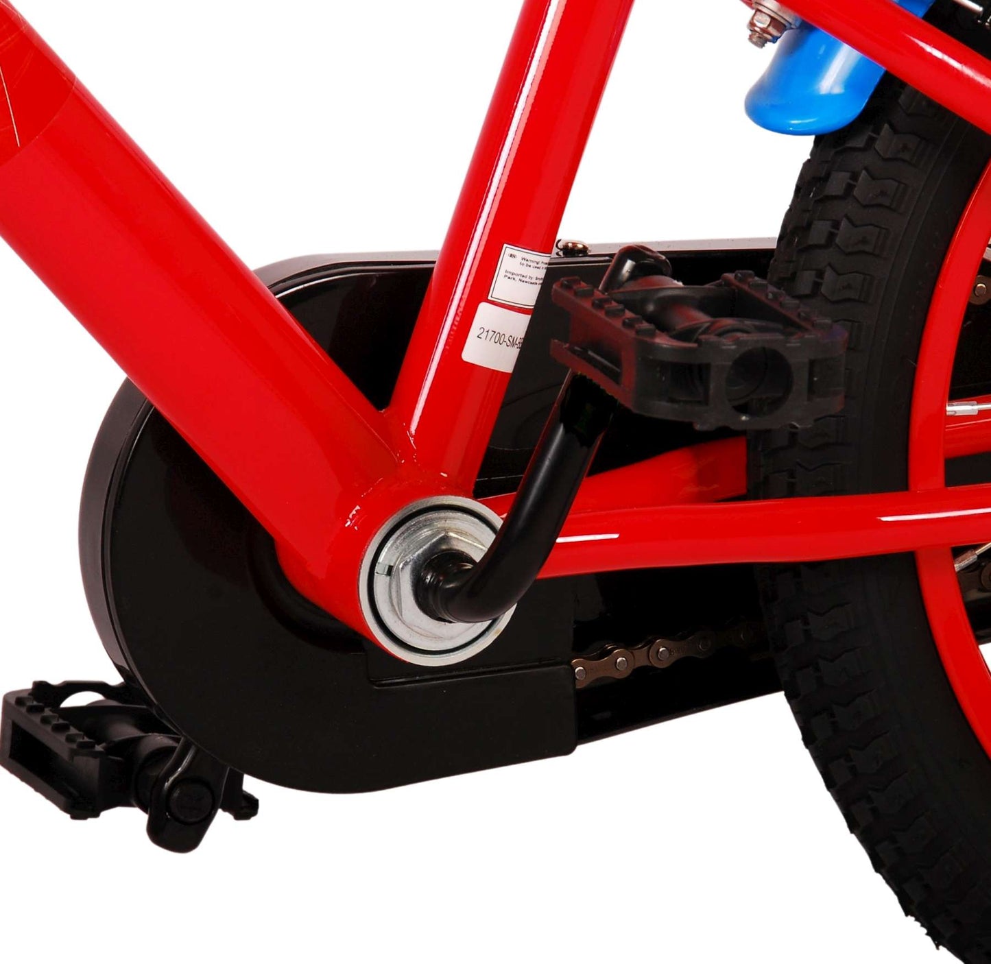 Ultimate Spider-Man Kinderfiets - Jongens - 16 inch - Blauw/Rood - Twee handremmen