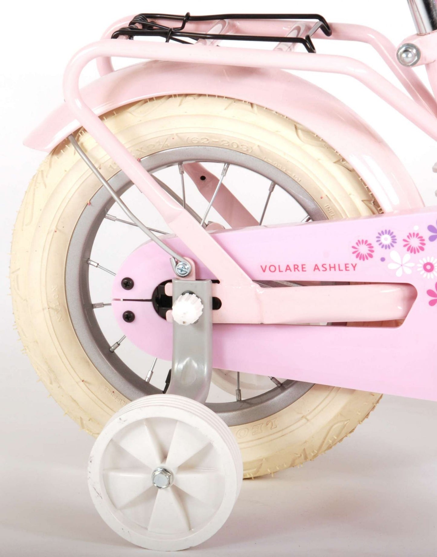 Volare Ashley Kinderfiets - Meisjes - 12 inch - Roze - 95% afgemonteerd