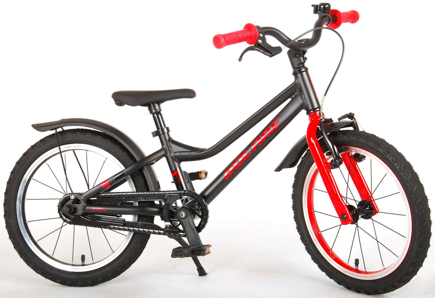 Volare Blaster Kinderfiets - Jongens - 16 inch  - Zwart/Rood - Prime Collection