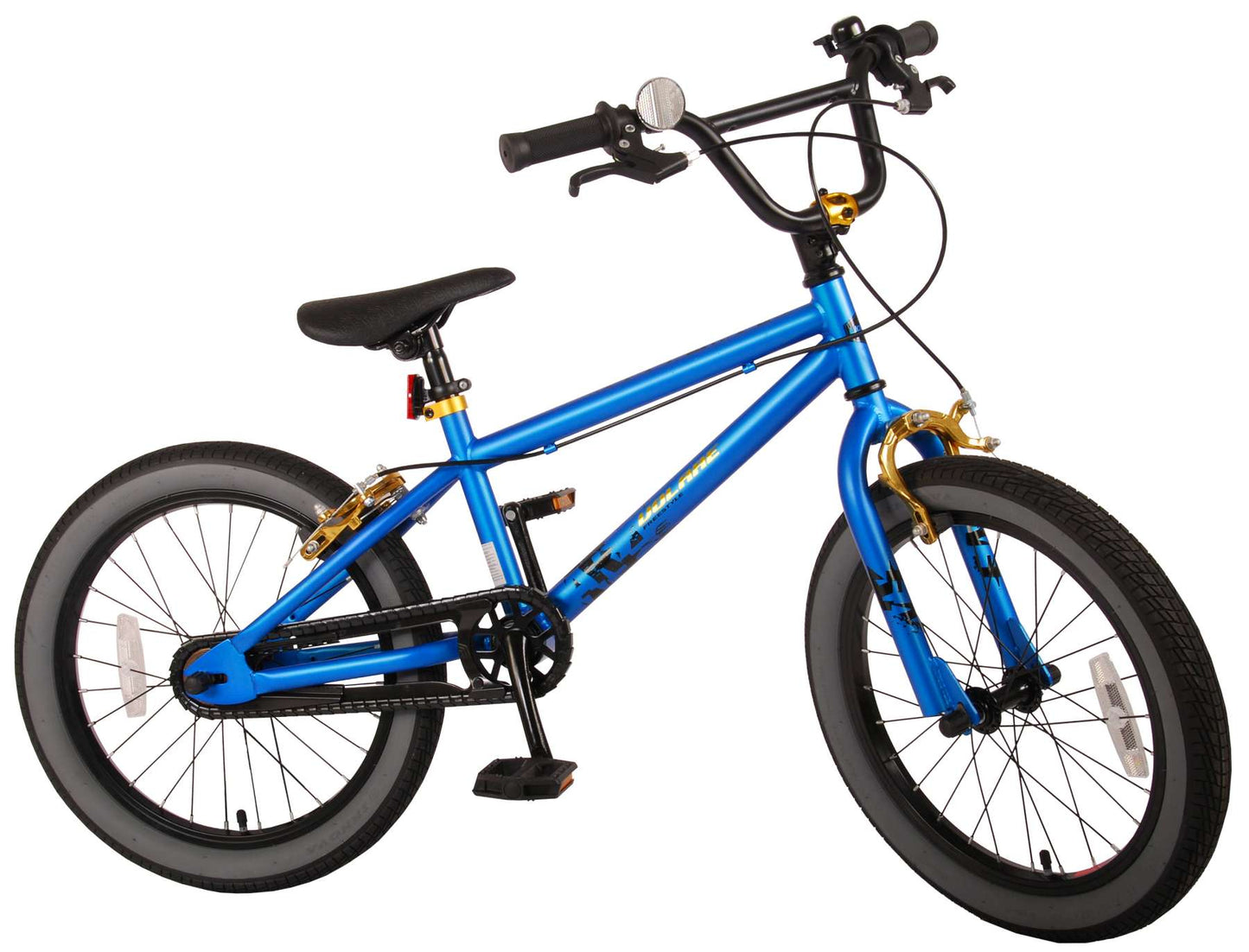 Volare Cool Rider Kinderfiets - Jongens - 18 inch - Blauw - 95% afgemonteerd - Prime Collection