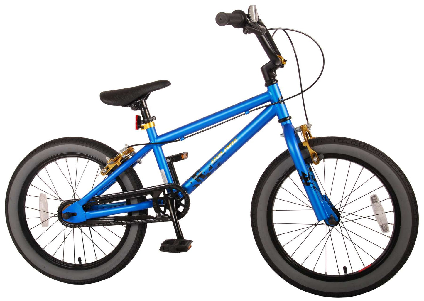 Volare Cool Rider Kinderfiets - Jongens - 18 inch - Blauw - 95% afgemonteerd - Prime Collection