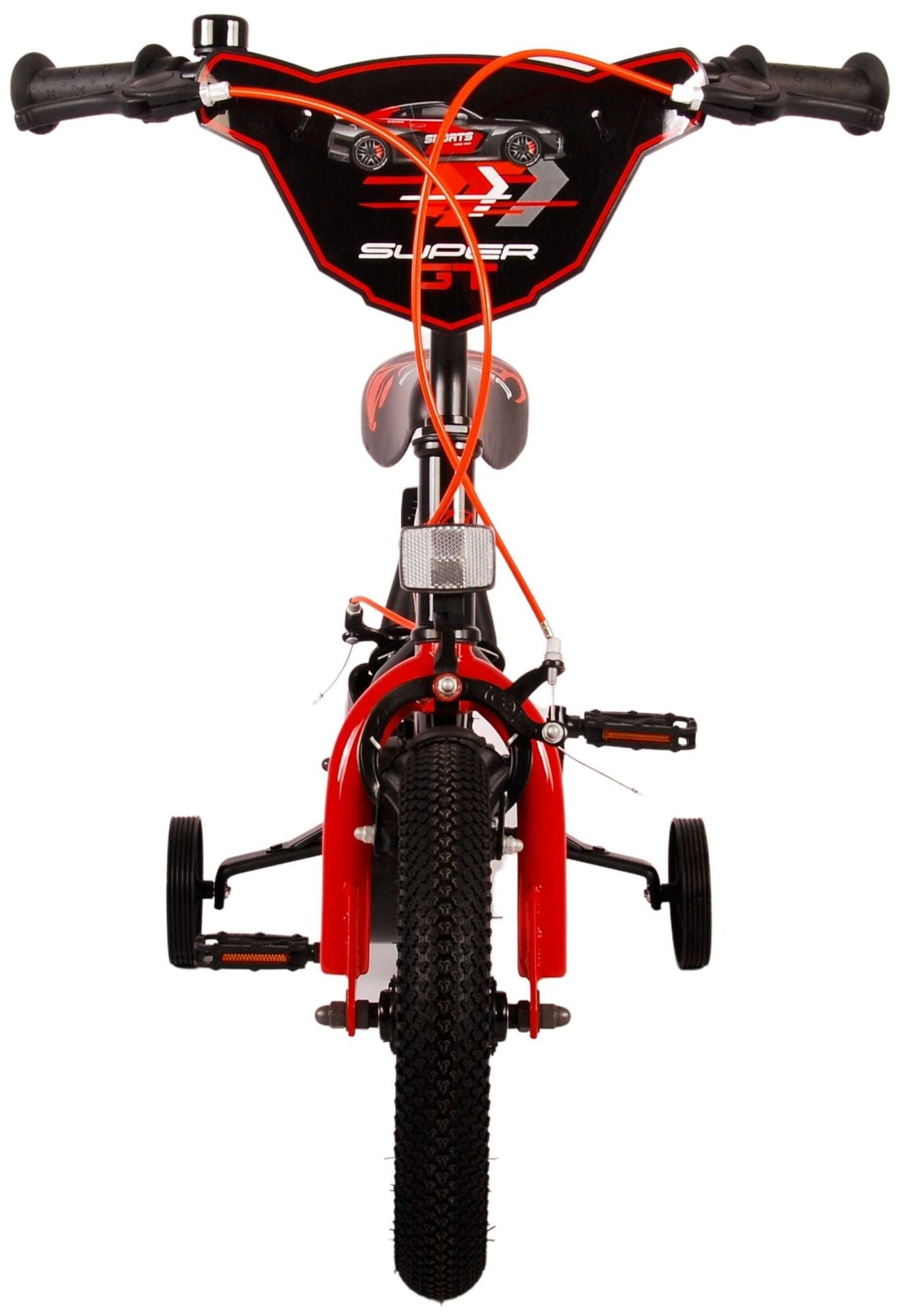 Volare Super GT Kinderfiets - Jongens - 12 inch - Rood - Twee handremmen