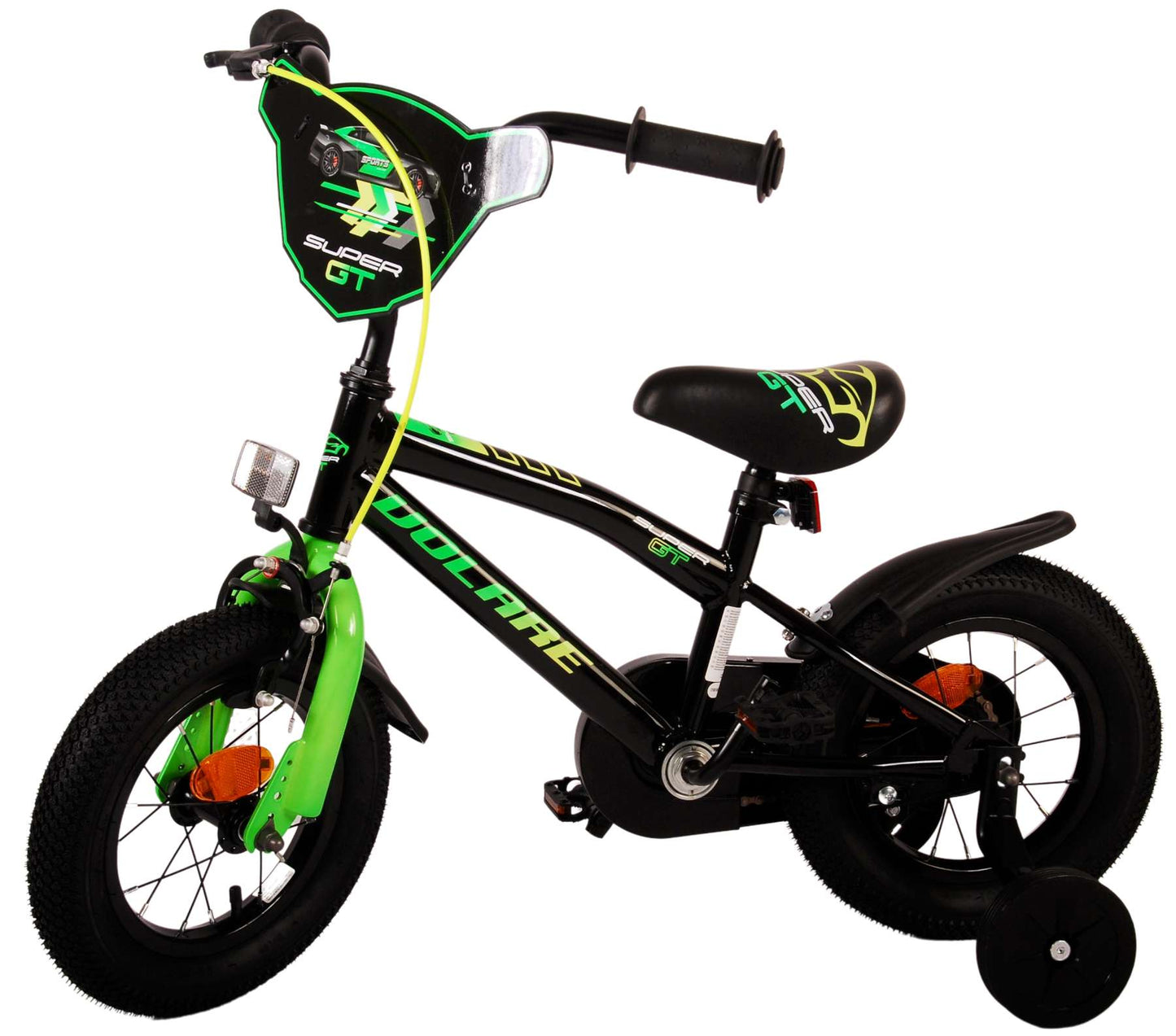 Volare Super GT Kinderfiets - Jongens - 12 inch - Groen