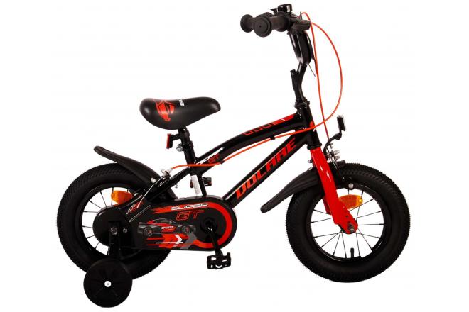 Volare Super GT Kinderfiets - Jongens - 12 inch - Rood - Twee handremmen