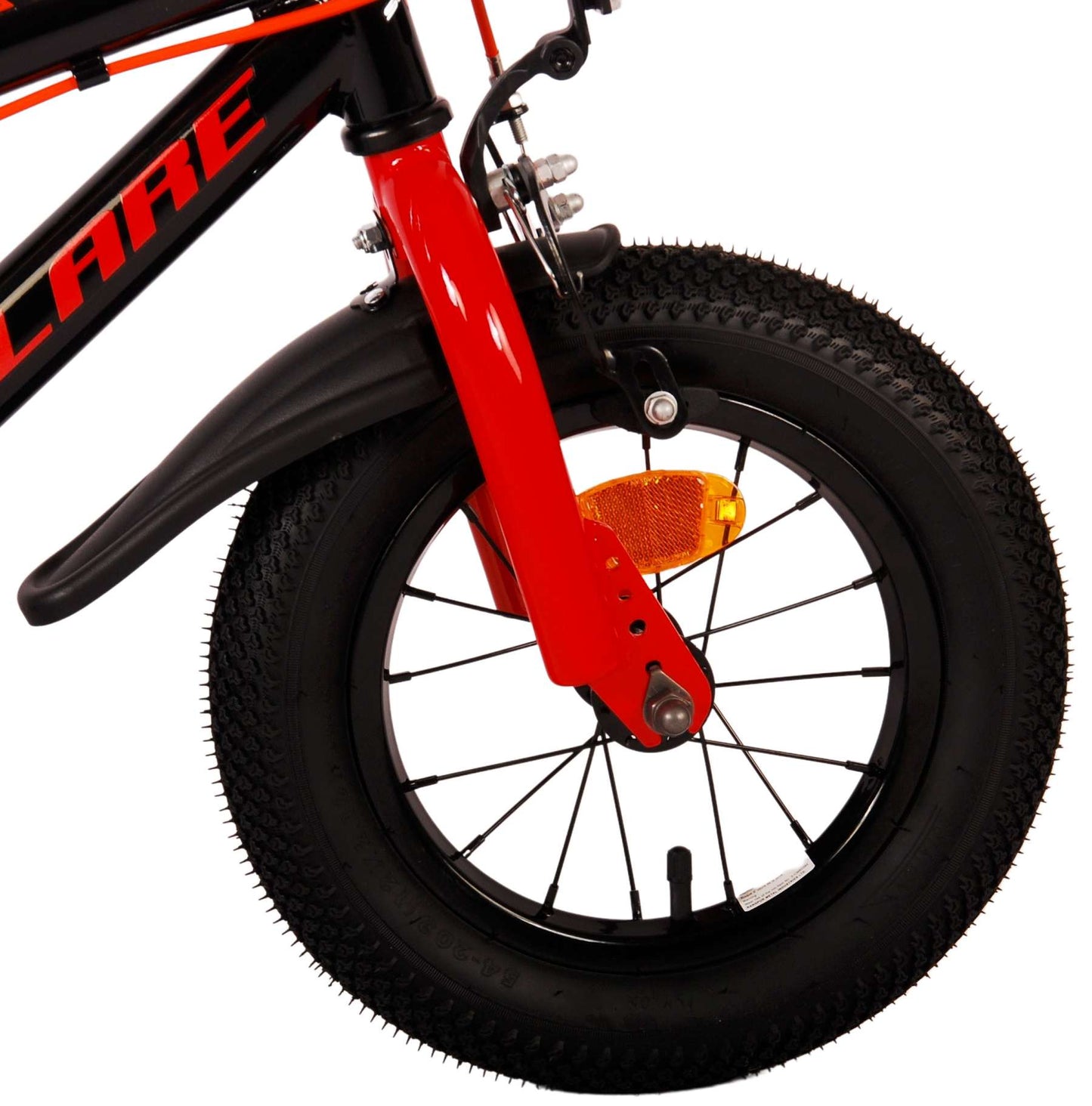 Volare Super GT Kinderfiets - Jongens - 12 inch - Rood - Twee handremmen