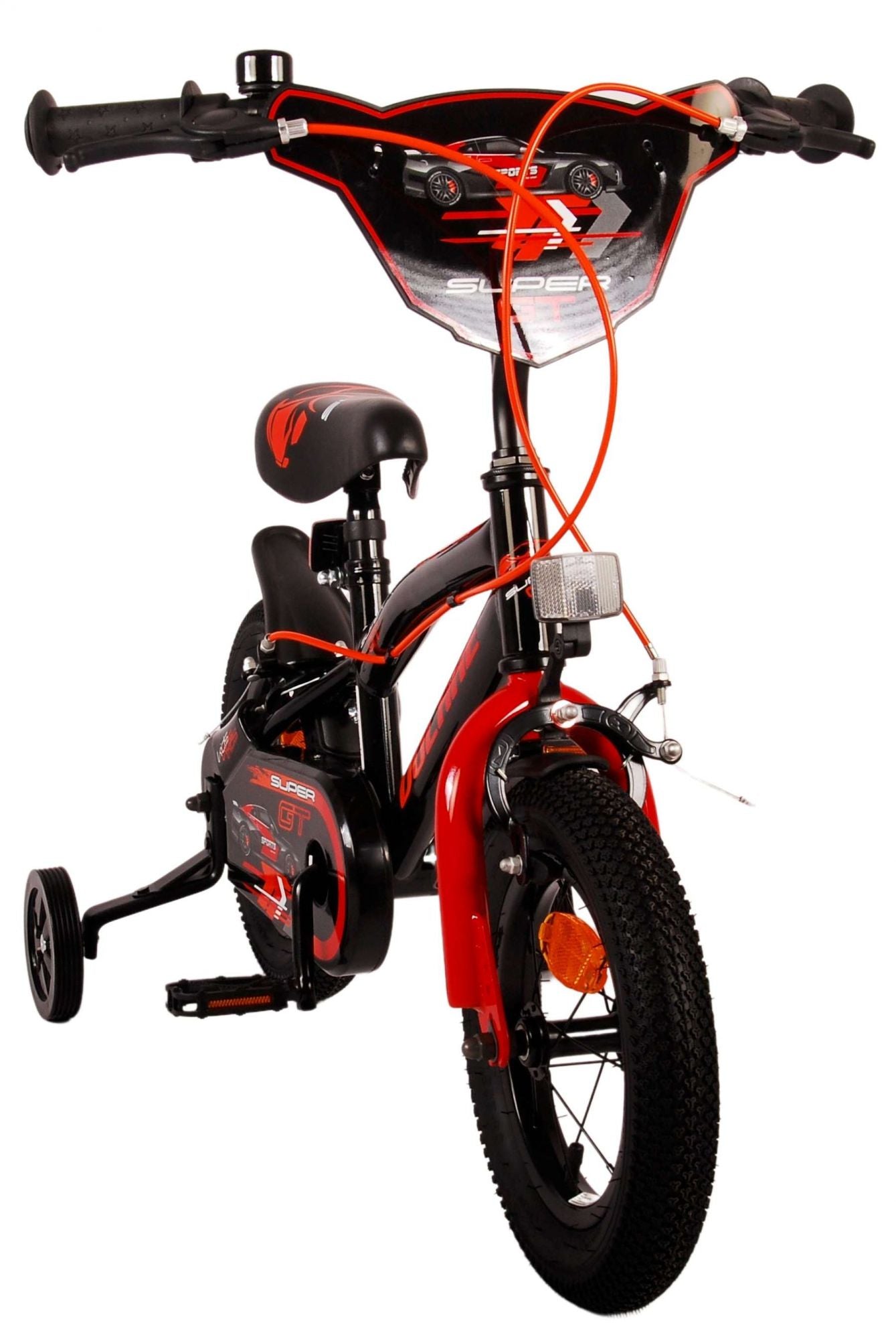 Volare Super GT Kinderfiets - Jongens - 12 inch - Rood - Twee handremmen