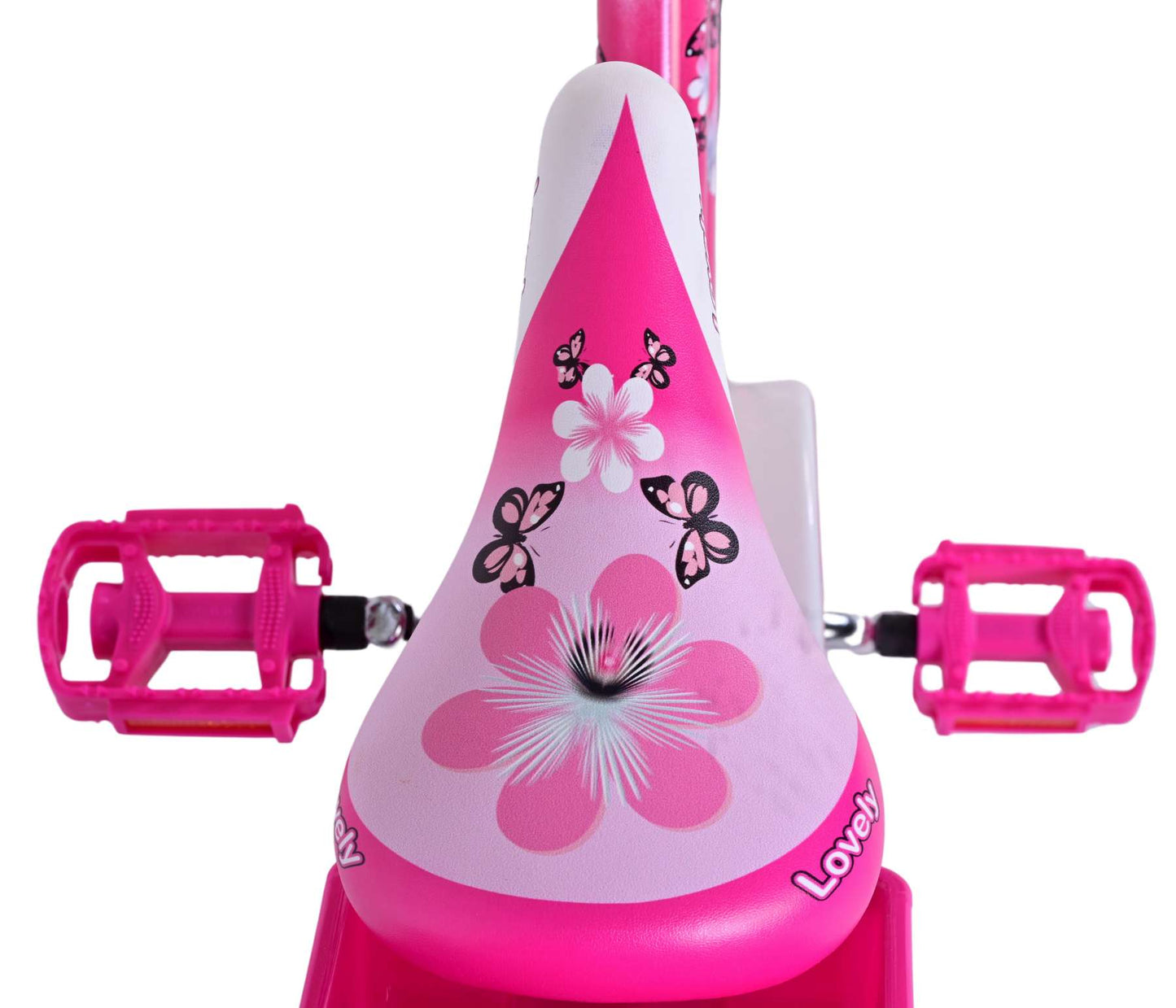 Volare Lovely Kinderfiets - Meisjes - 16 inch - Roze Wit