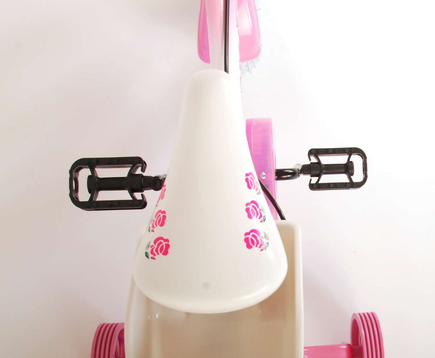 Volare Rose Kinderfiets - Meisjes - 12 inch - Roze - Twee handremmen