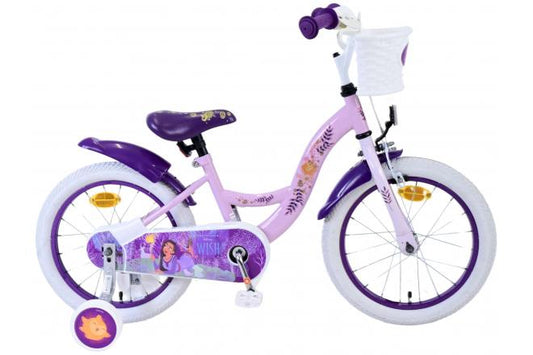 Disney Wish Kinderfiets - Meisjes - 16 inch - Paars