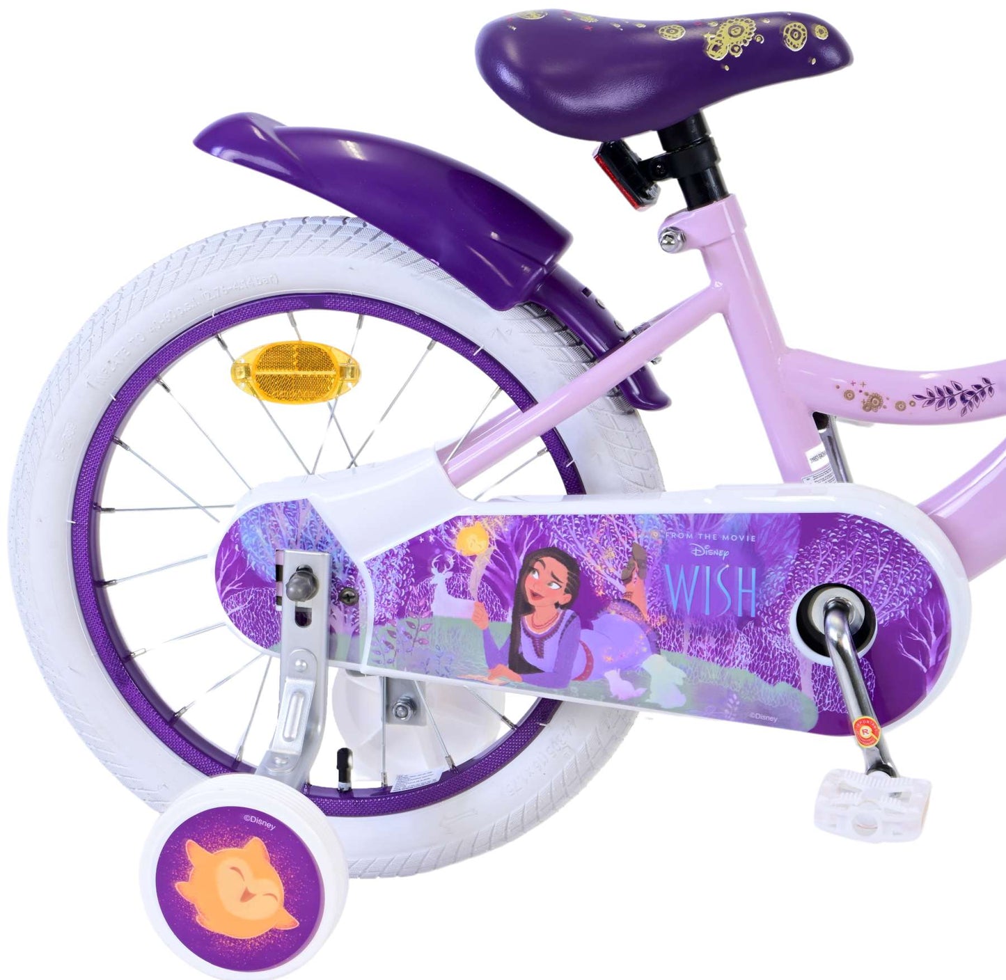 Disney Wish Kinderfiets - Meisjes - 16 inch - Paars