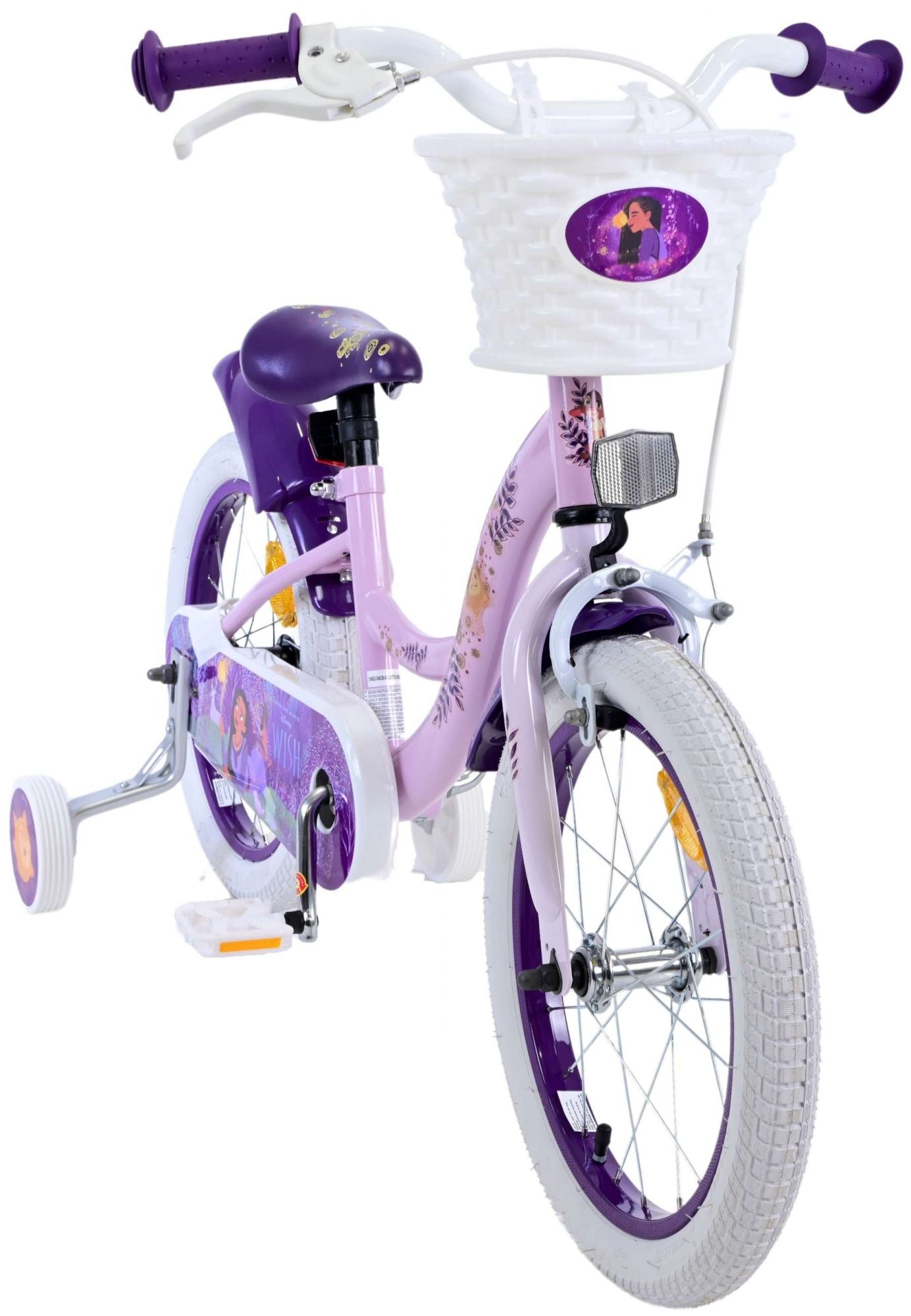 Disney Wish Kinderfiets - Meisjes - 16 inch - Paars