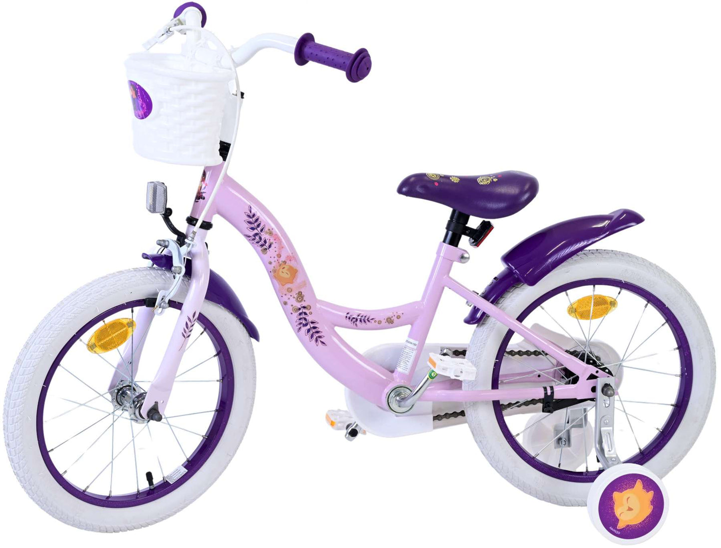 Disney Wish Kinderfiets - Meisjes - 16 inch - Paars